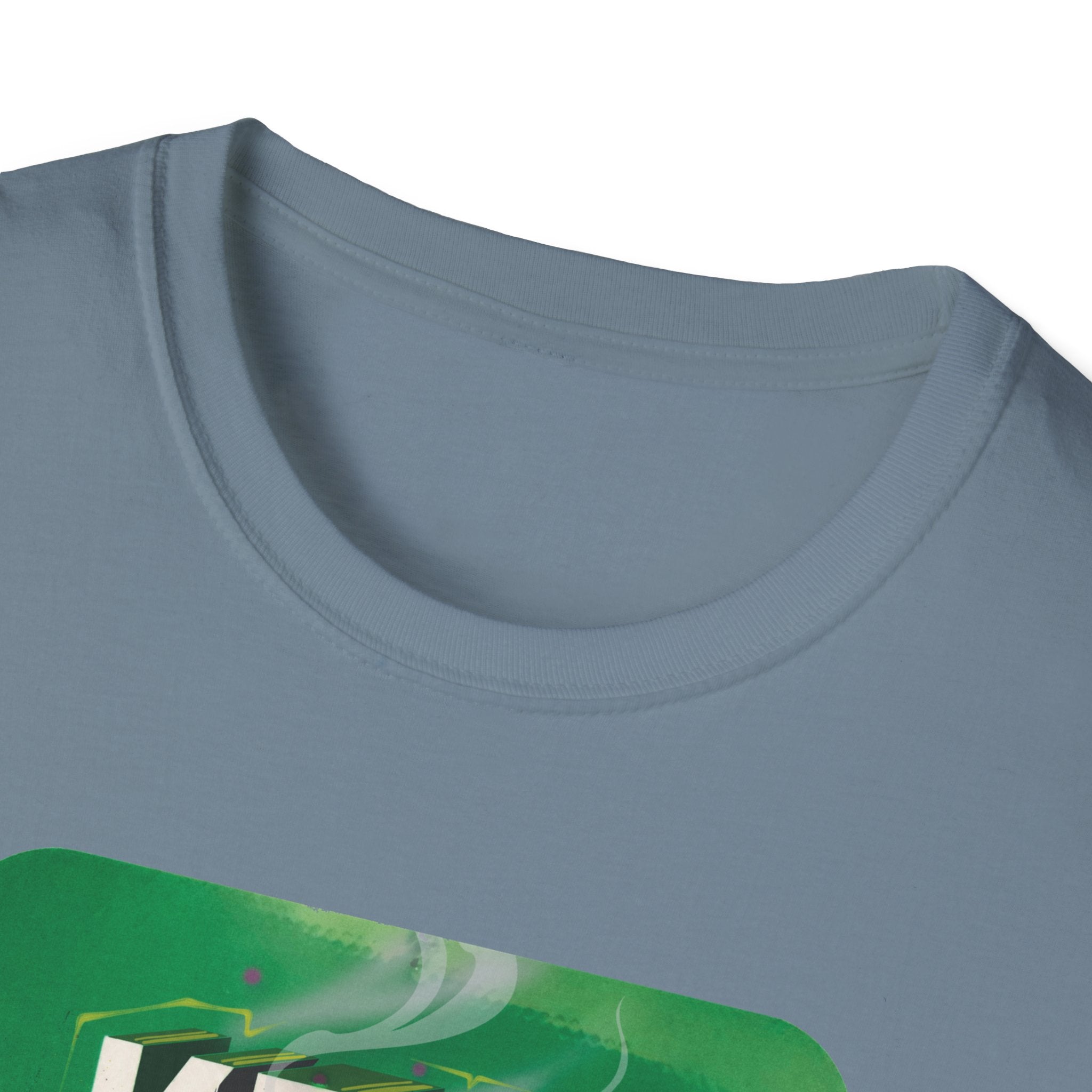 Cool Vibe Unisex Softstyle T-Shirt - 'Keep It Grass' Graphic Tee S / Daisy