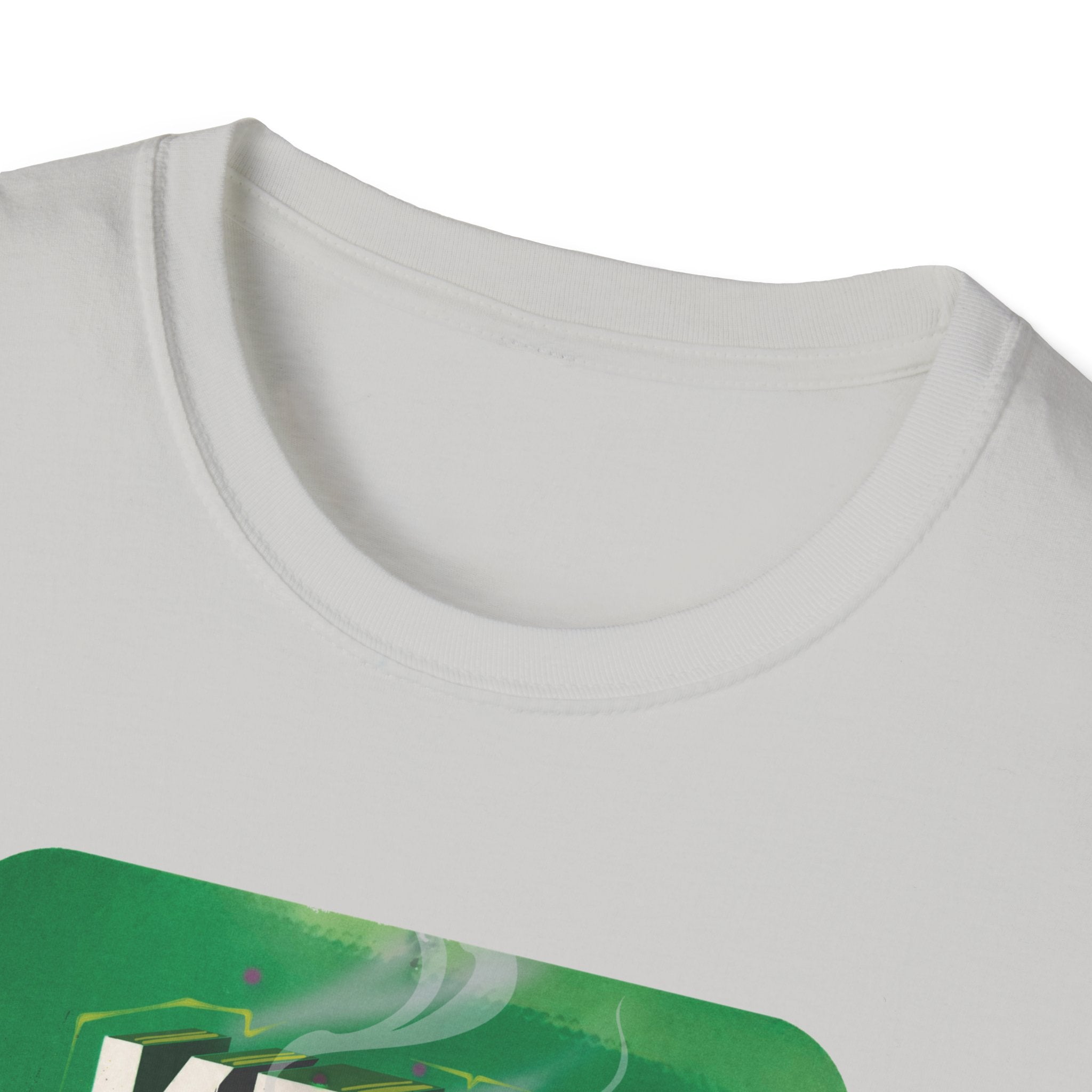 Cool Vibe Unisex Softstyle T-Shirt - 'Keep It Grass' Graphic Tee S / Daisy
