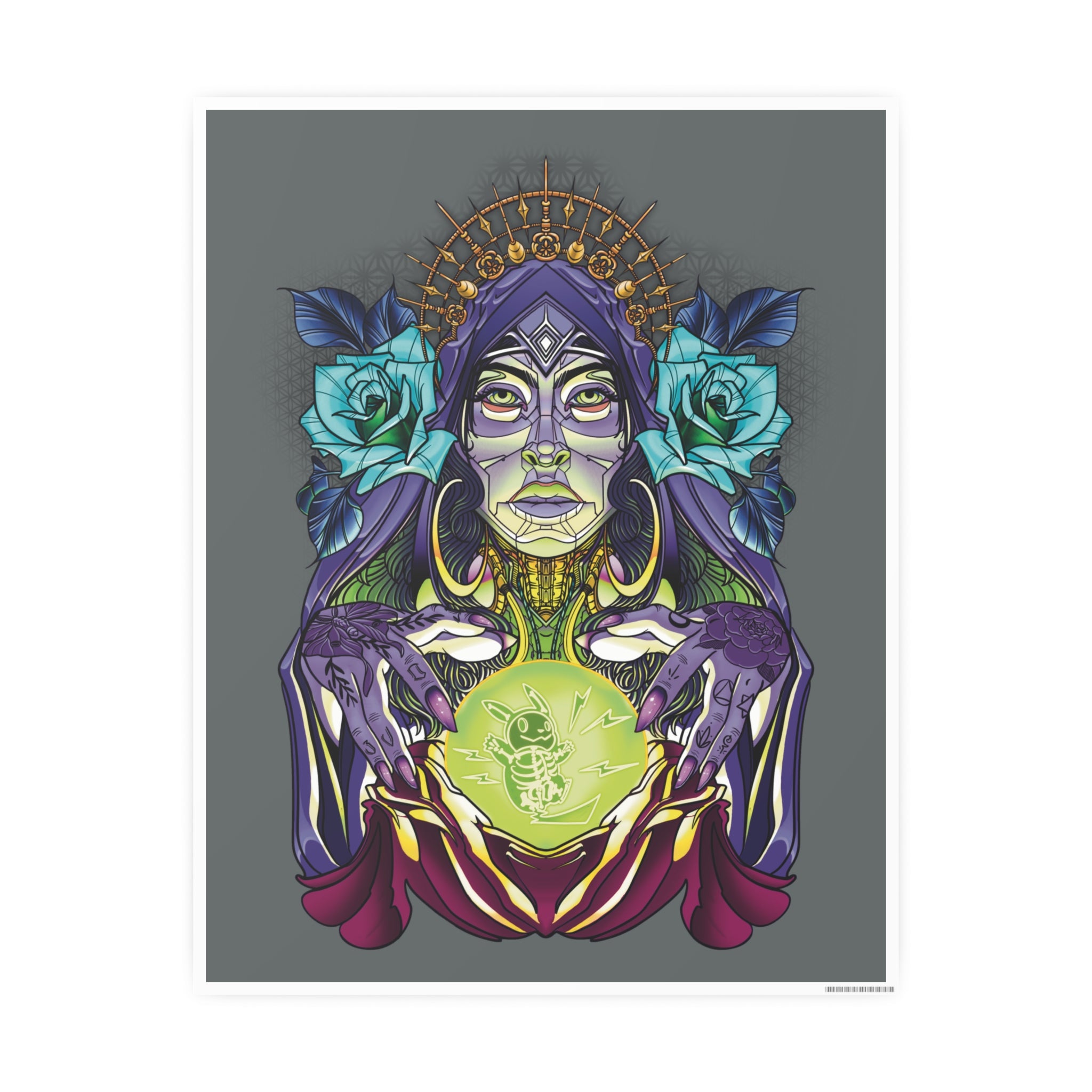 Pondering the orb 11″ x 14″ (Vertical) / Satin