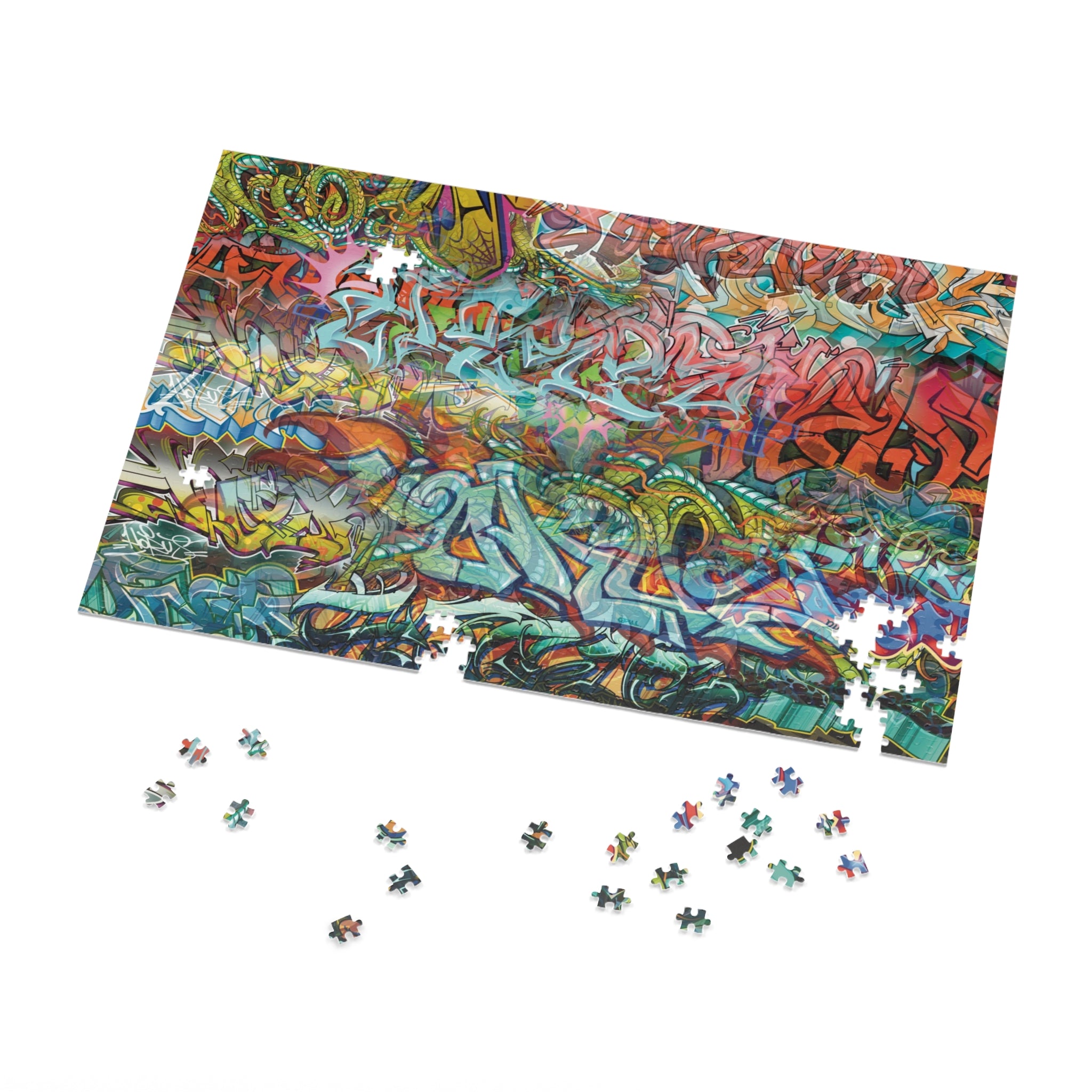 Graffiti Art Jigsaw Puzzle (1000-Piece) 29.25" × 19.75" (1000 pcs)