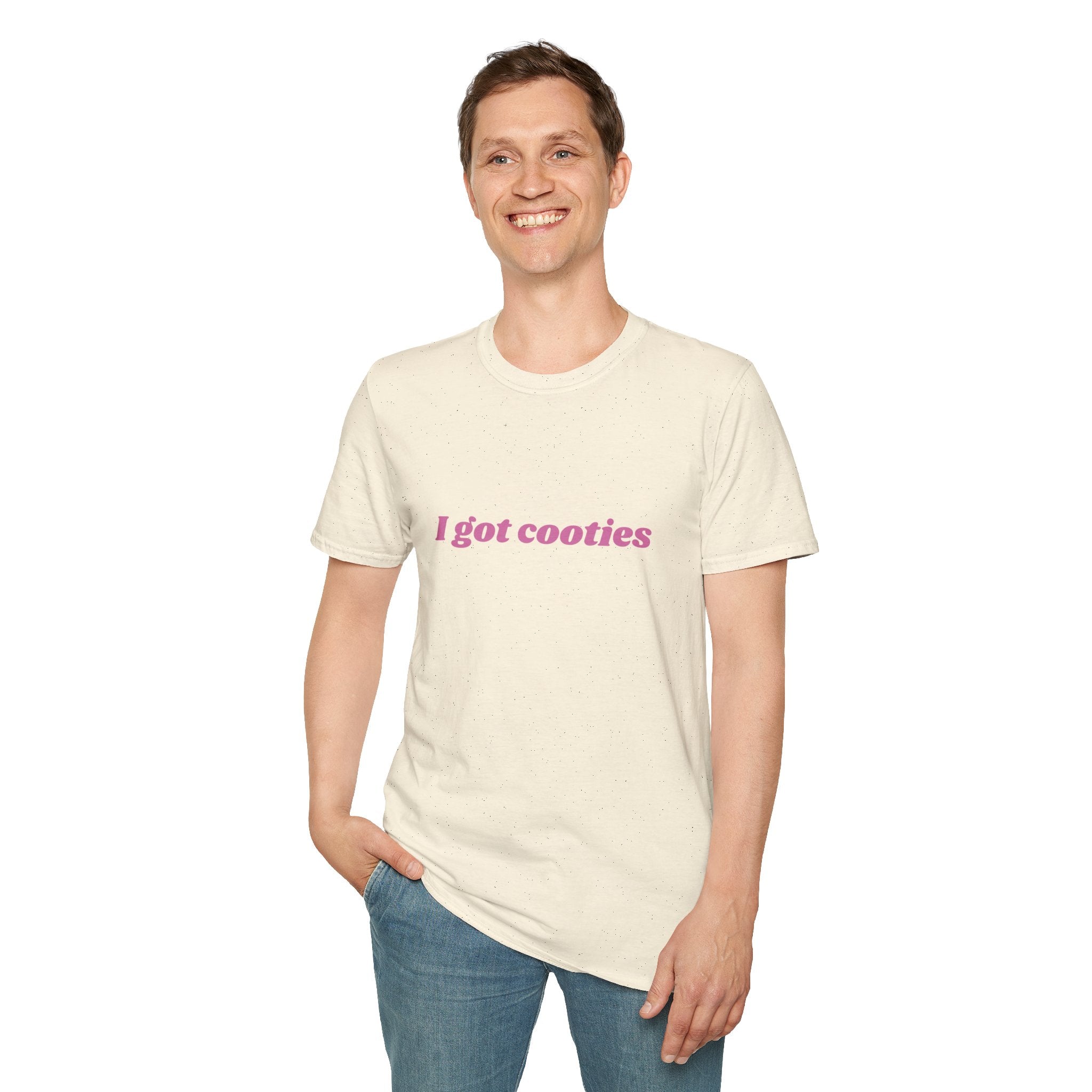 I got cooties - retro Softstyle T-Shirt Light Blue / S