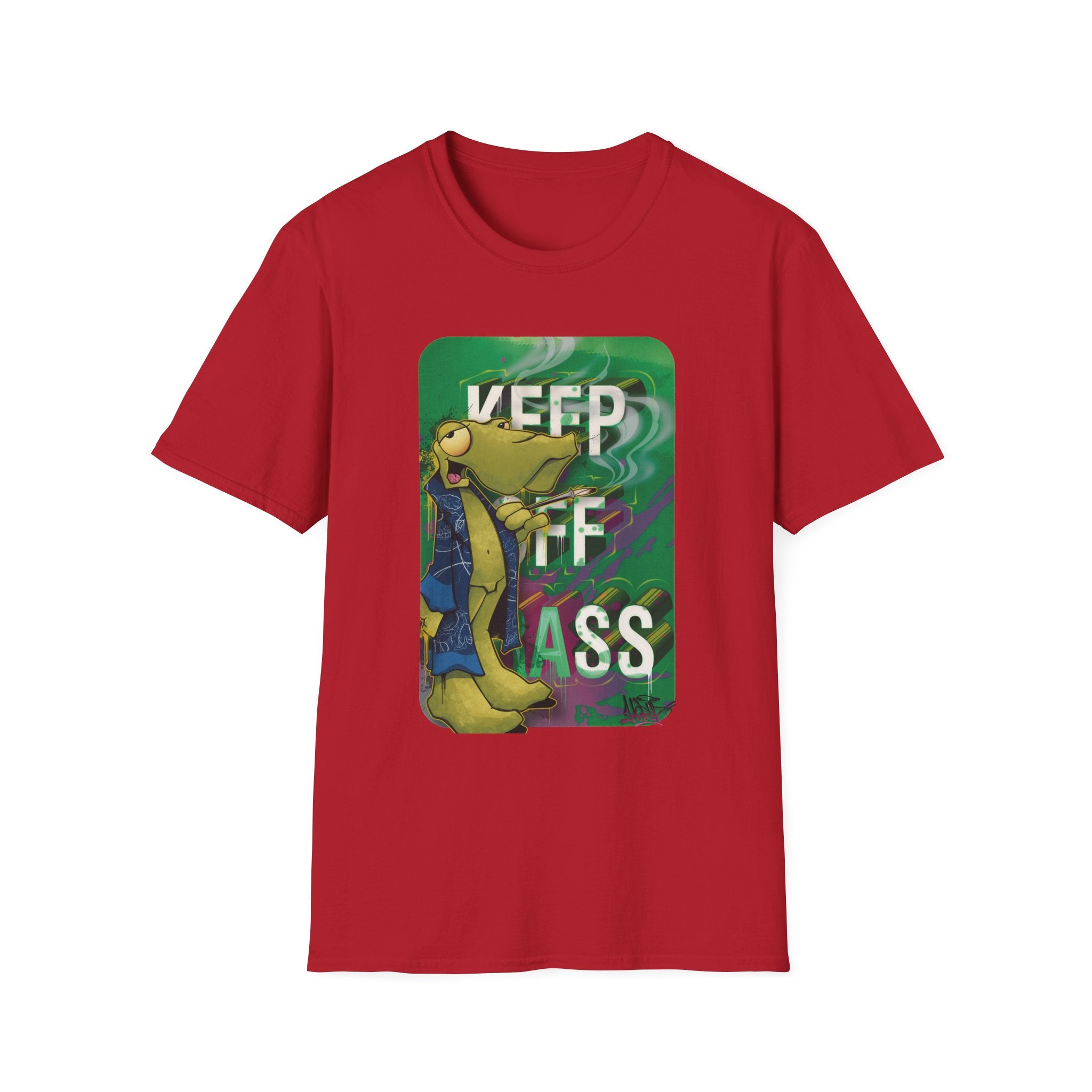Cool Vibe Unisex Softstyle T-Shirt - 'Keep It Grass' Graphic Tee S / Daisy