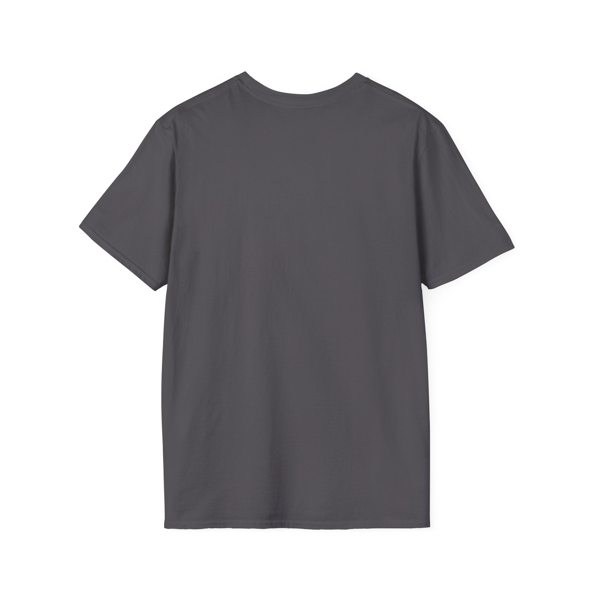 Caution Coyote Unisex Softstyle T-Shirt - Fun Graphic Tee for Animal Lovers