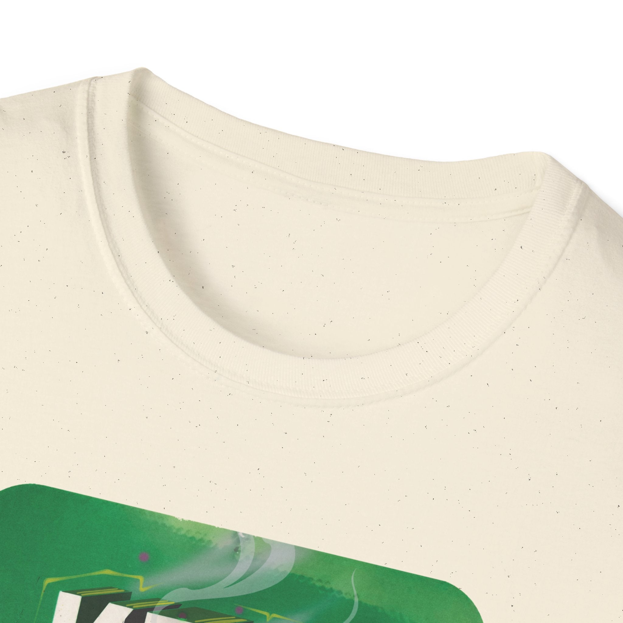 Cool Vibe Unisex Softstyle T-Shirt - 'Keep It Grass' Graphic Tee S / Daisy