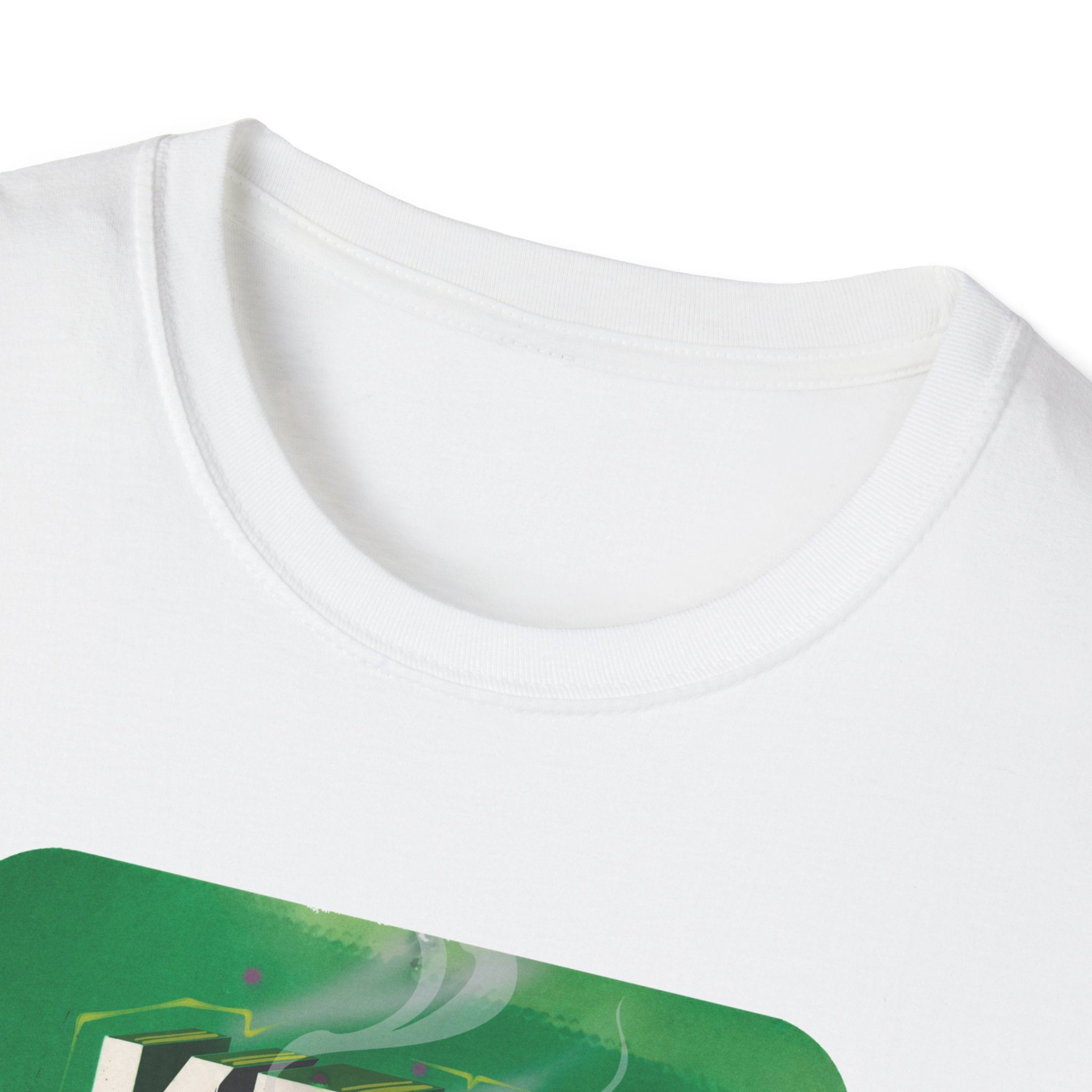 Cool Vibe Unisex Softstyle T-Shirt - 'Keep It Grass' Graphic Tee S / Daisy