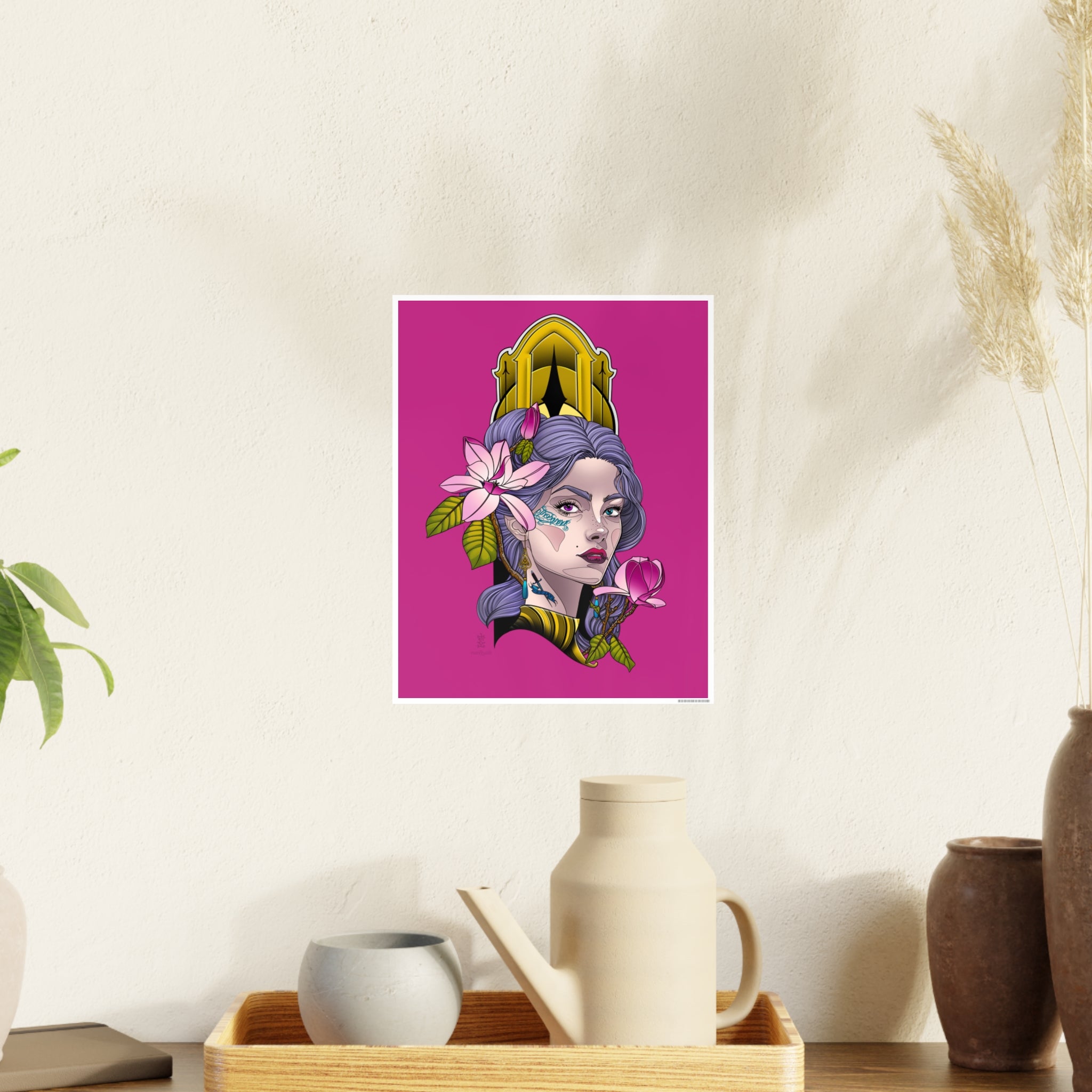 Magnolia 11″ x 14″ (Vertical) / Satin