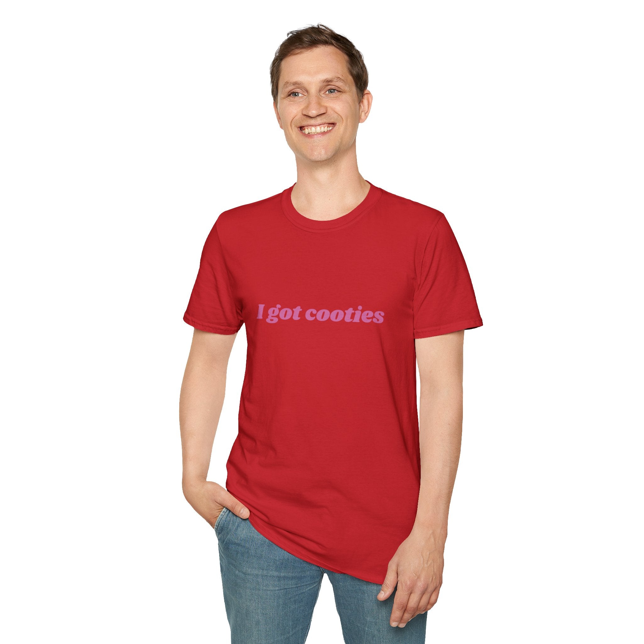 I got cooties - retro Softstyle T-Shirt Light Blue / S