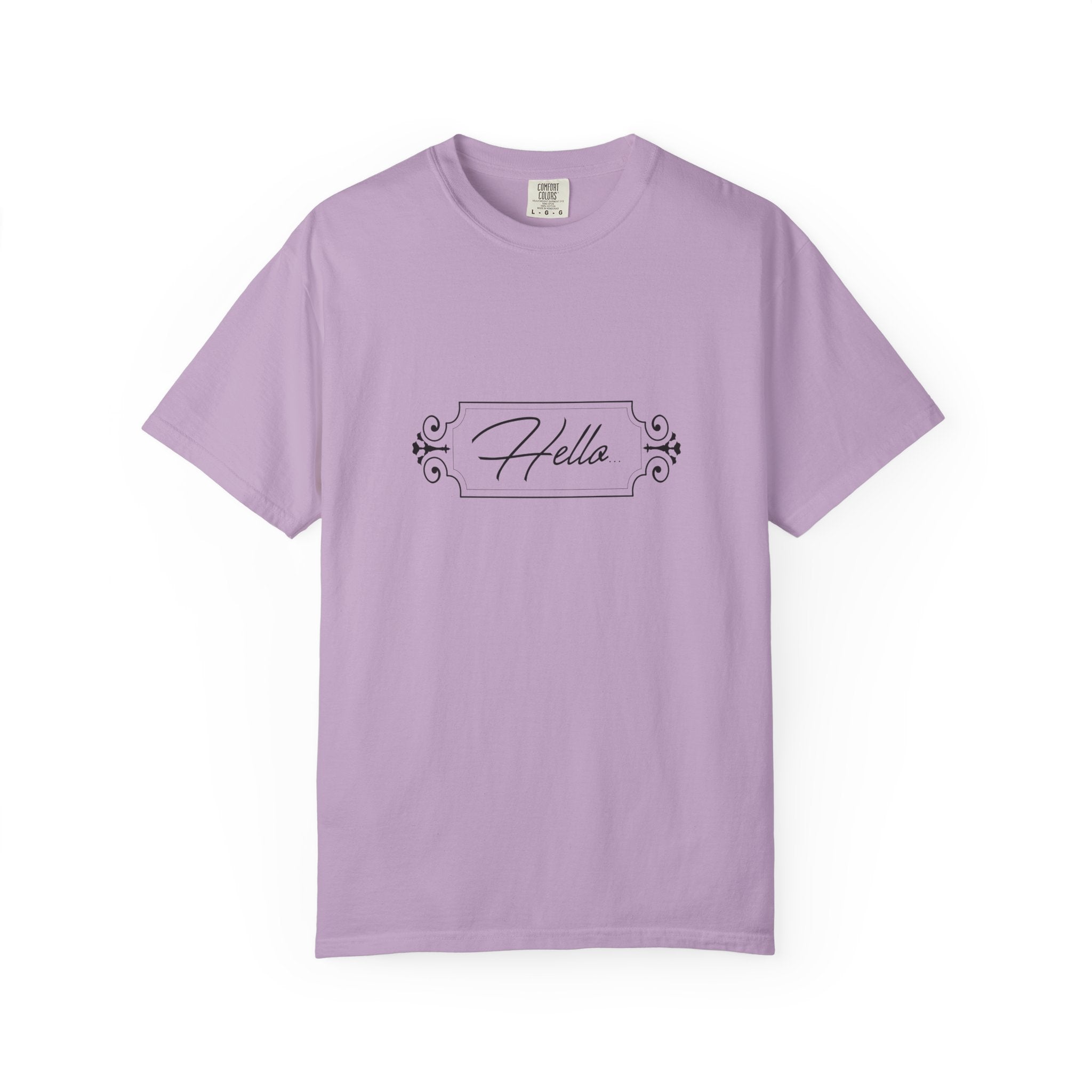 Adult humour- Hello T-Shirt for Everyday Style, Casual Wear, Gifts for Friends, Summer Outfits, Art-Inspired Fashion White / S