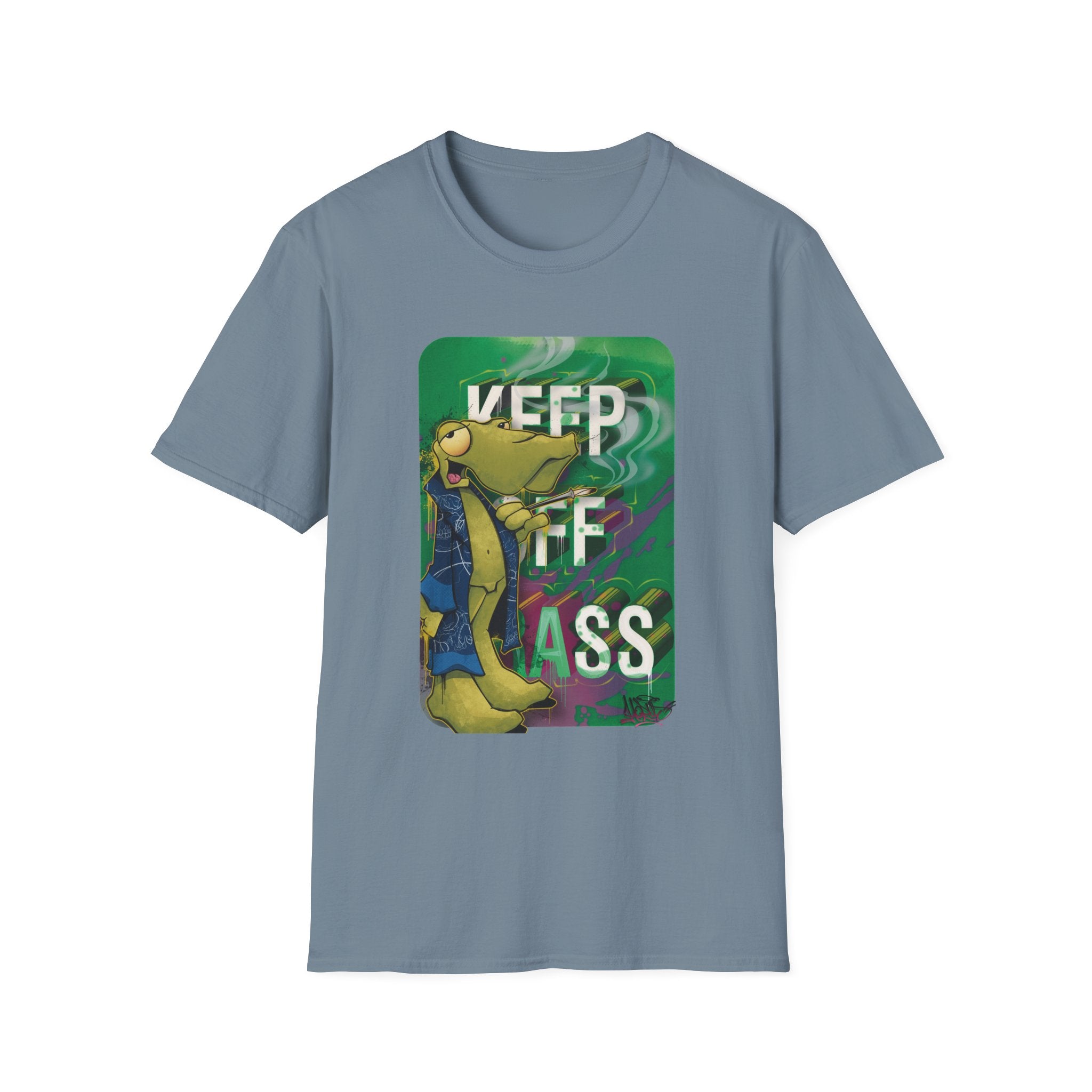 Cool Vibe Unisex Softstyle T-Shirt - 'Keep It Grass' Graphic Tee S / Daisy
