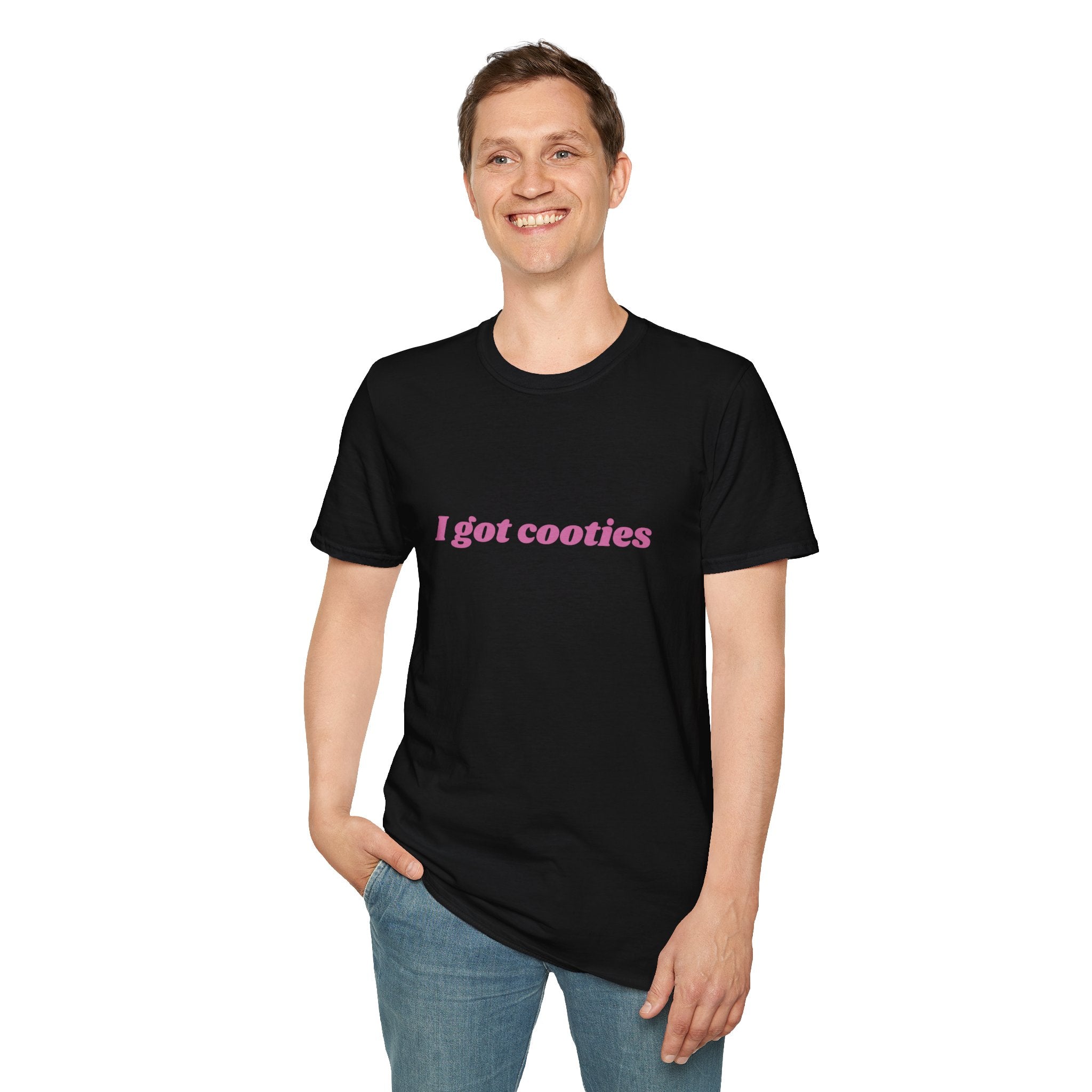 I got cooties - retro Softstyle T-Shirt Light Blue / S