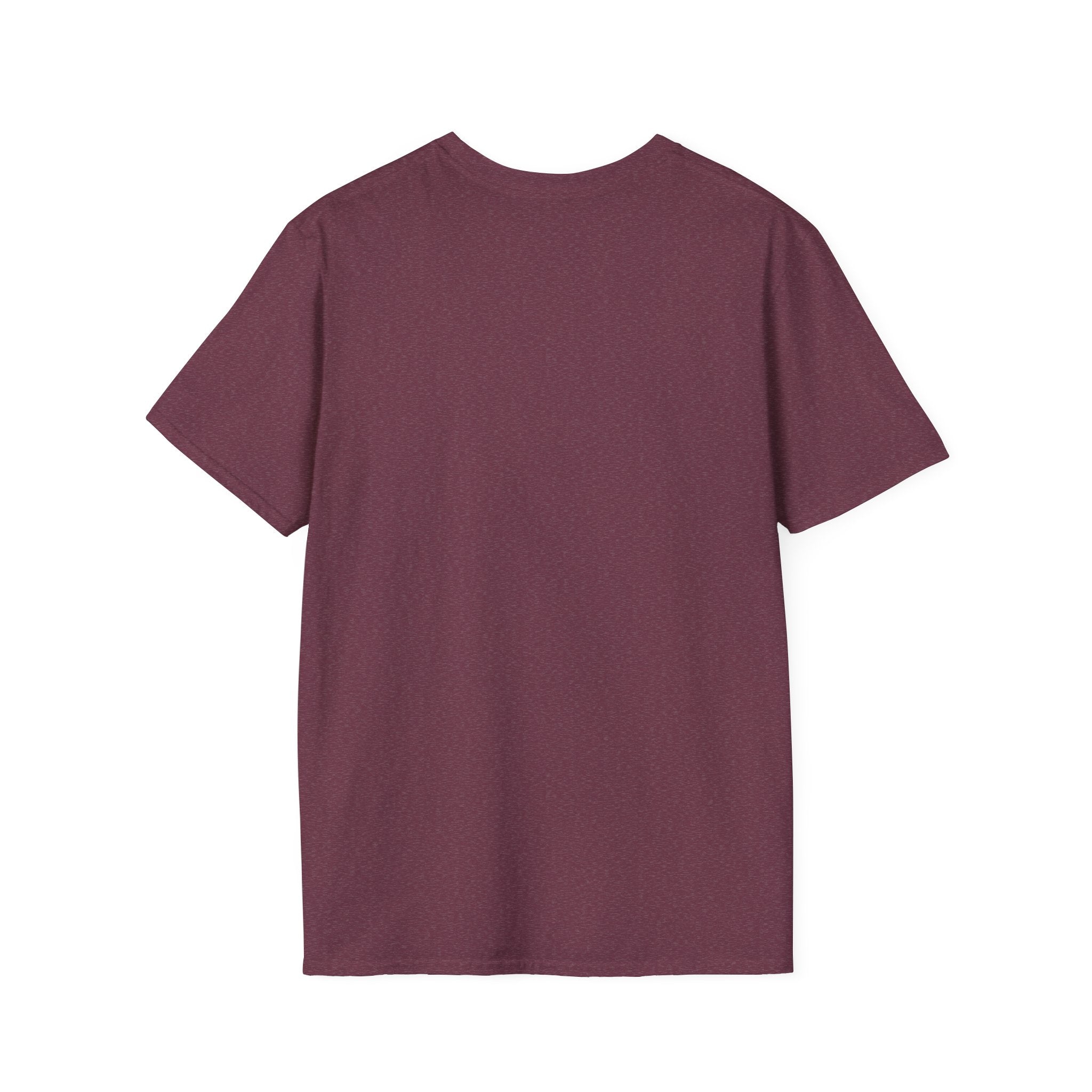 Caution Coyote Unisex Softstyle T-Shirt - Fun Graphic Tee for Animal Lovers