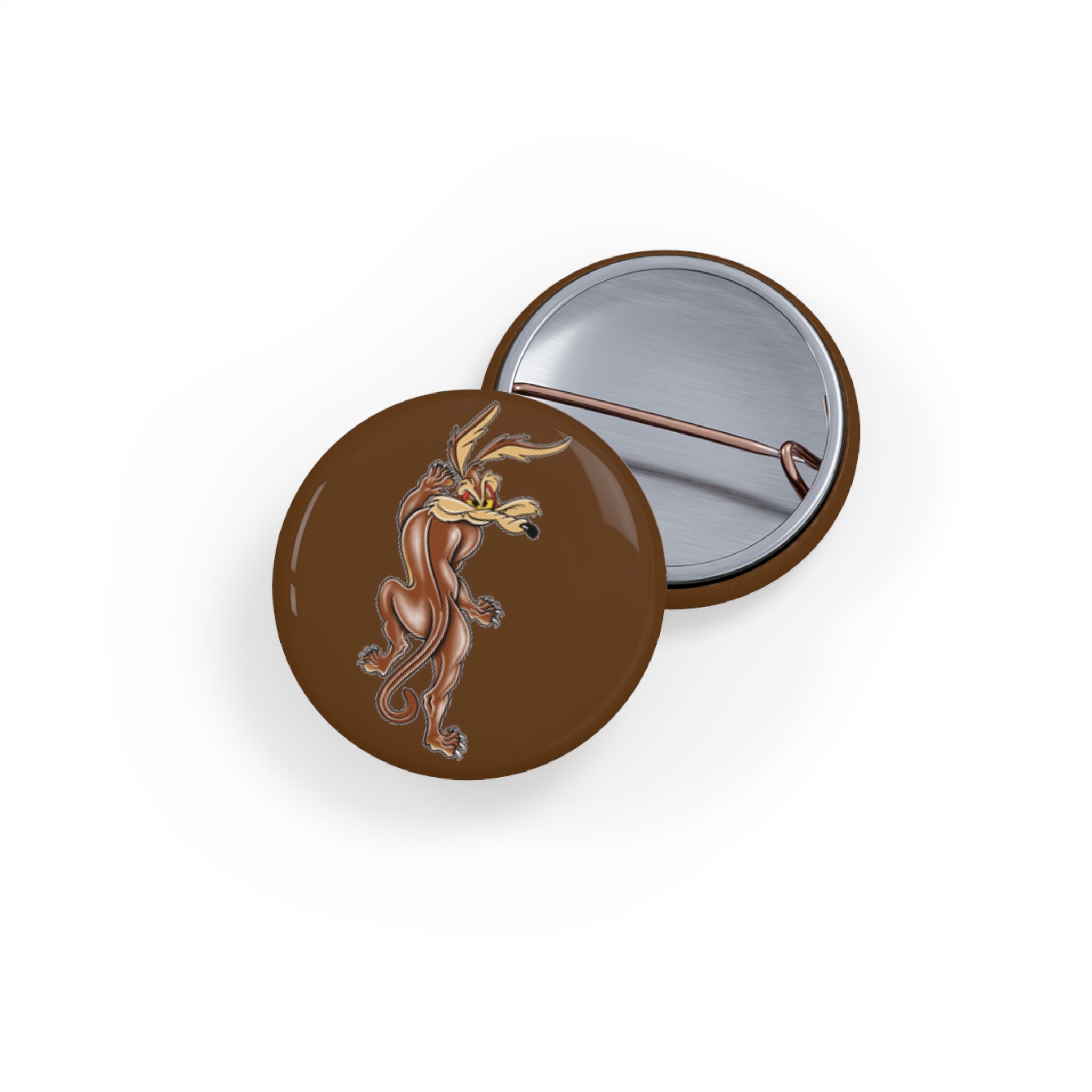 *Wile E. Coyote Dragon Round Button** 1" / Round / 1 pc