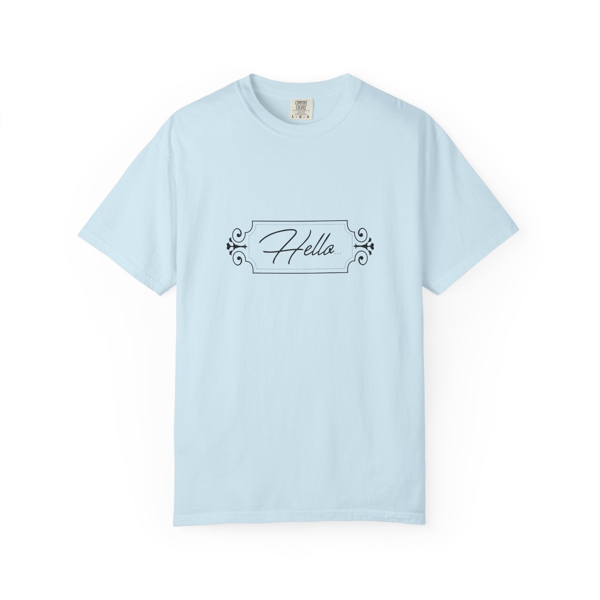 Adult humour- Hello T-Shirt for Everyday Style, Casual Wear, Gifts for Friends, Summer Outfits, Art-Inspired Fashion White / S