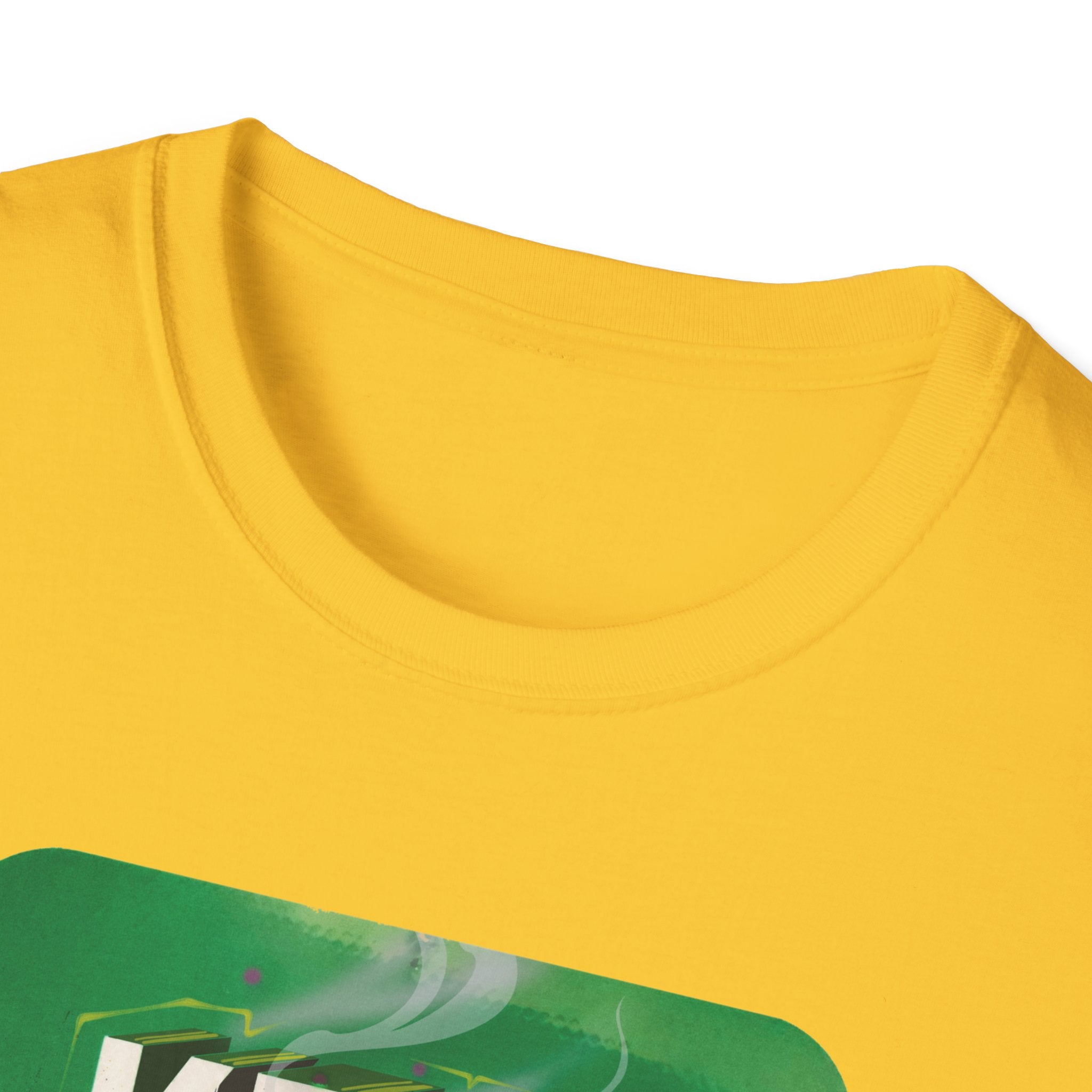 Cool Vibe Unisex Softstyle T-Shirt - 'Keep It Grass' Graphic Tee S / Daisy