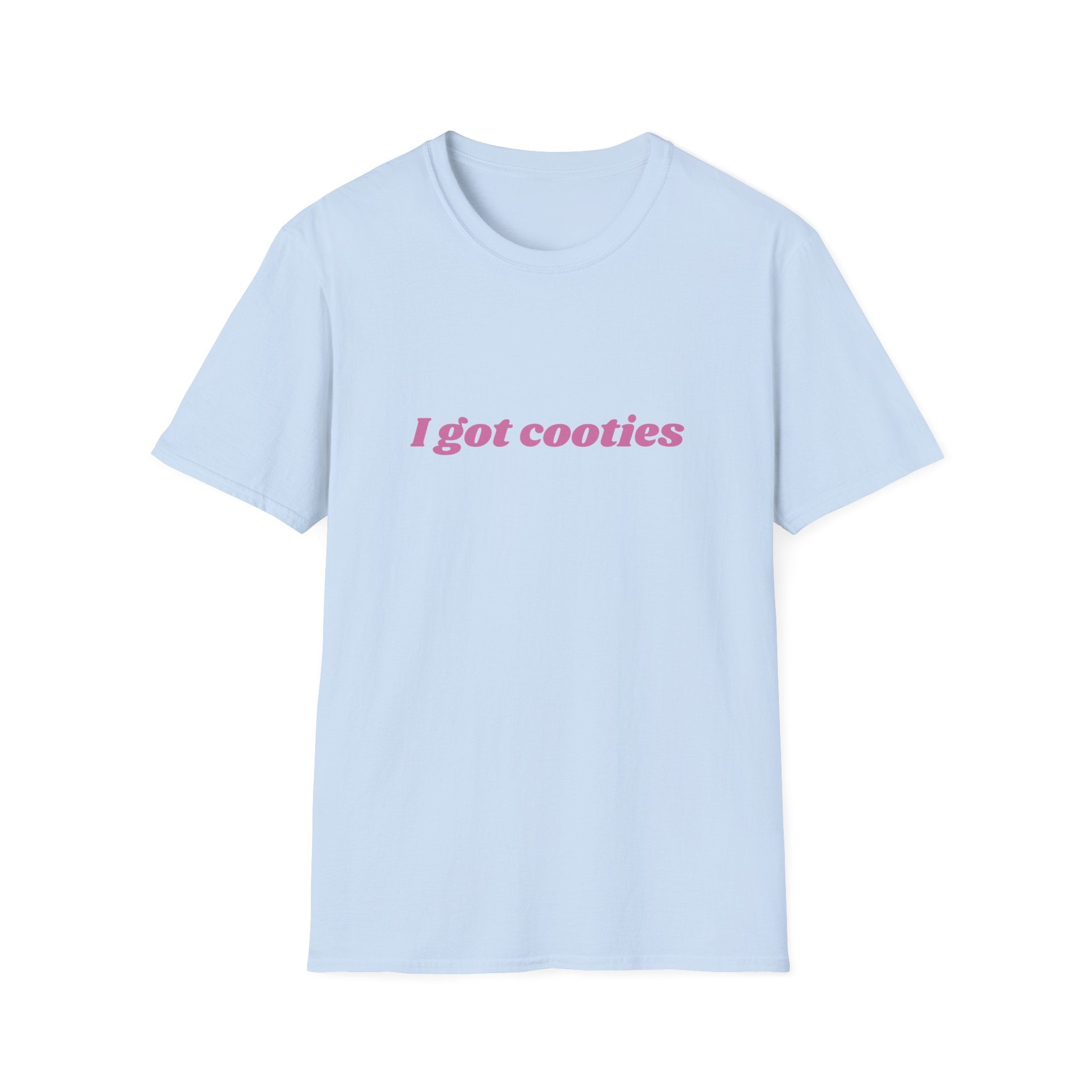 I got cooties - retro Softstyle T-Shirt Light Blue / S
