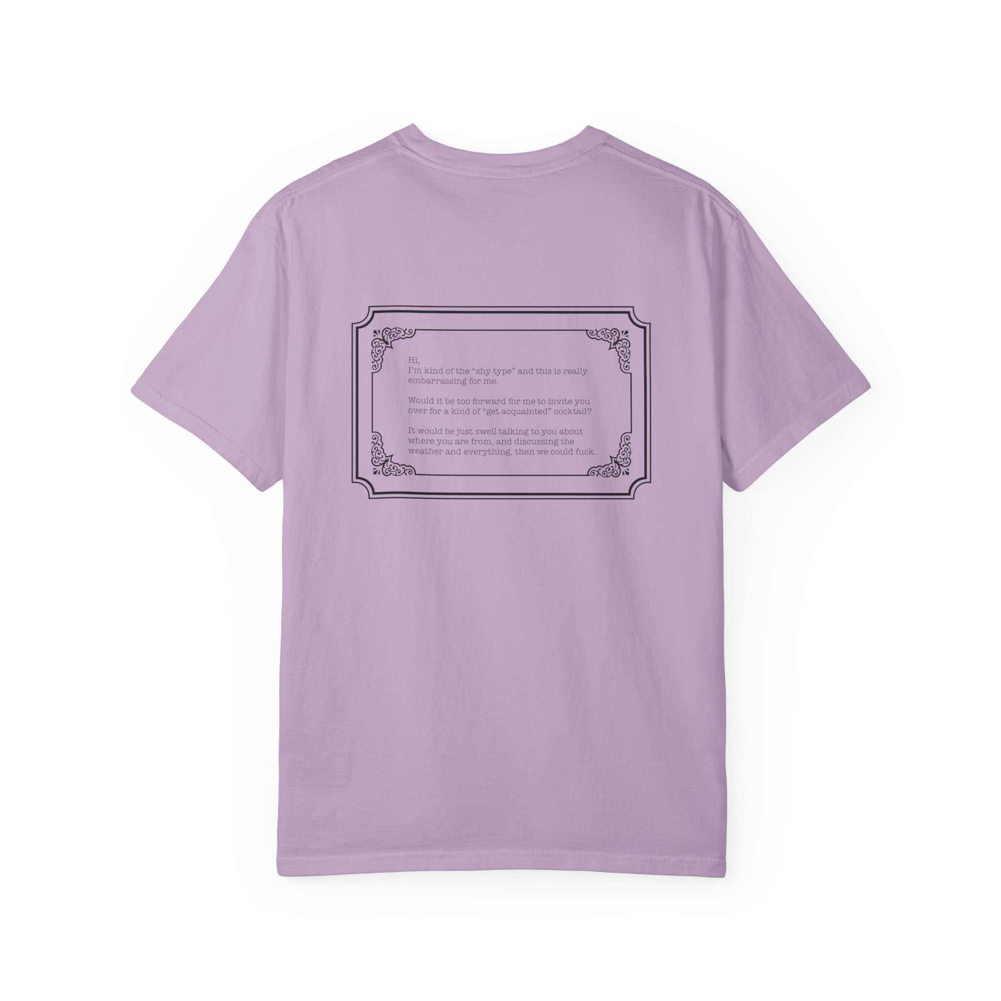 Adult humour- Hello T-Shirt for Everyday Style, Casual Wear, Gifts for Friends, Summer Outfits, Art-Inspired Fashion White / S