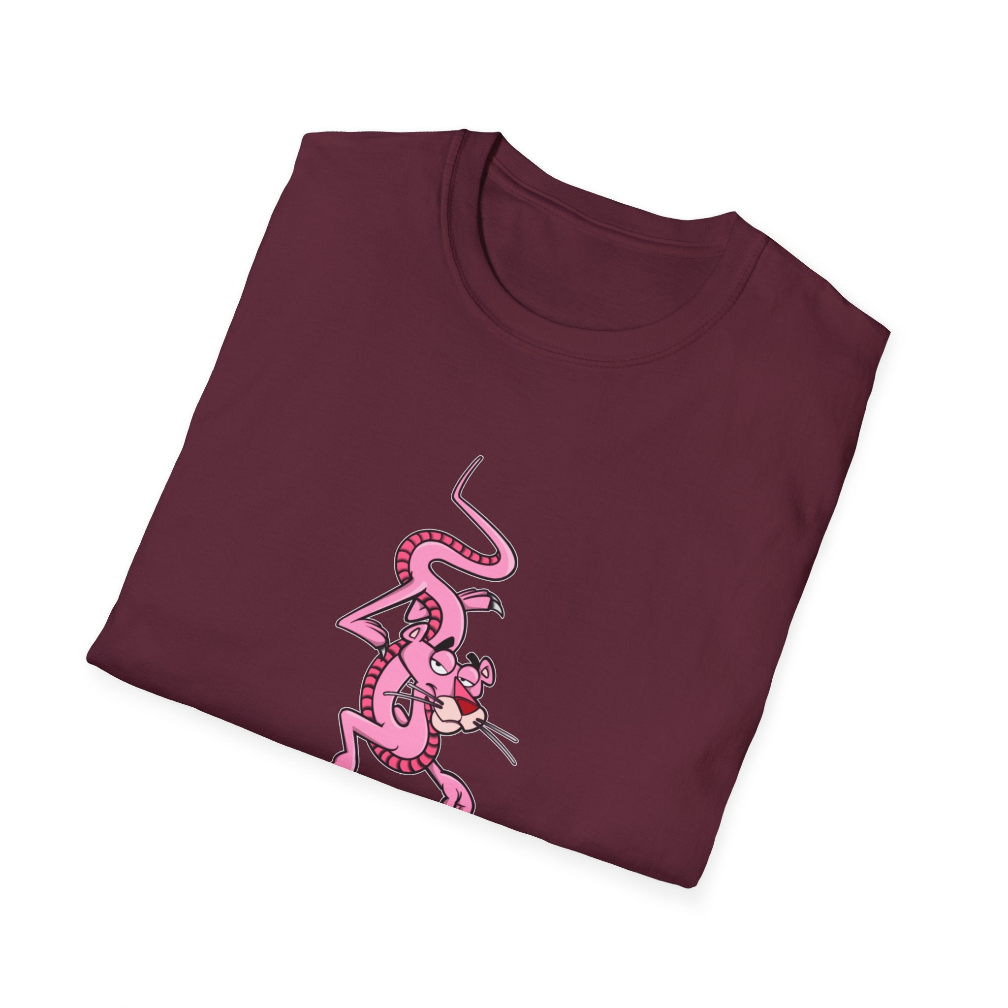Dragon Mashup Pink Panther White / S