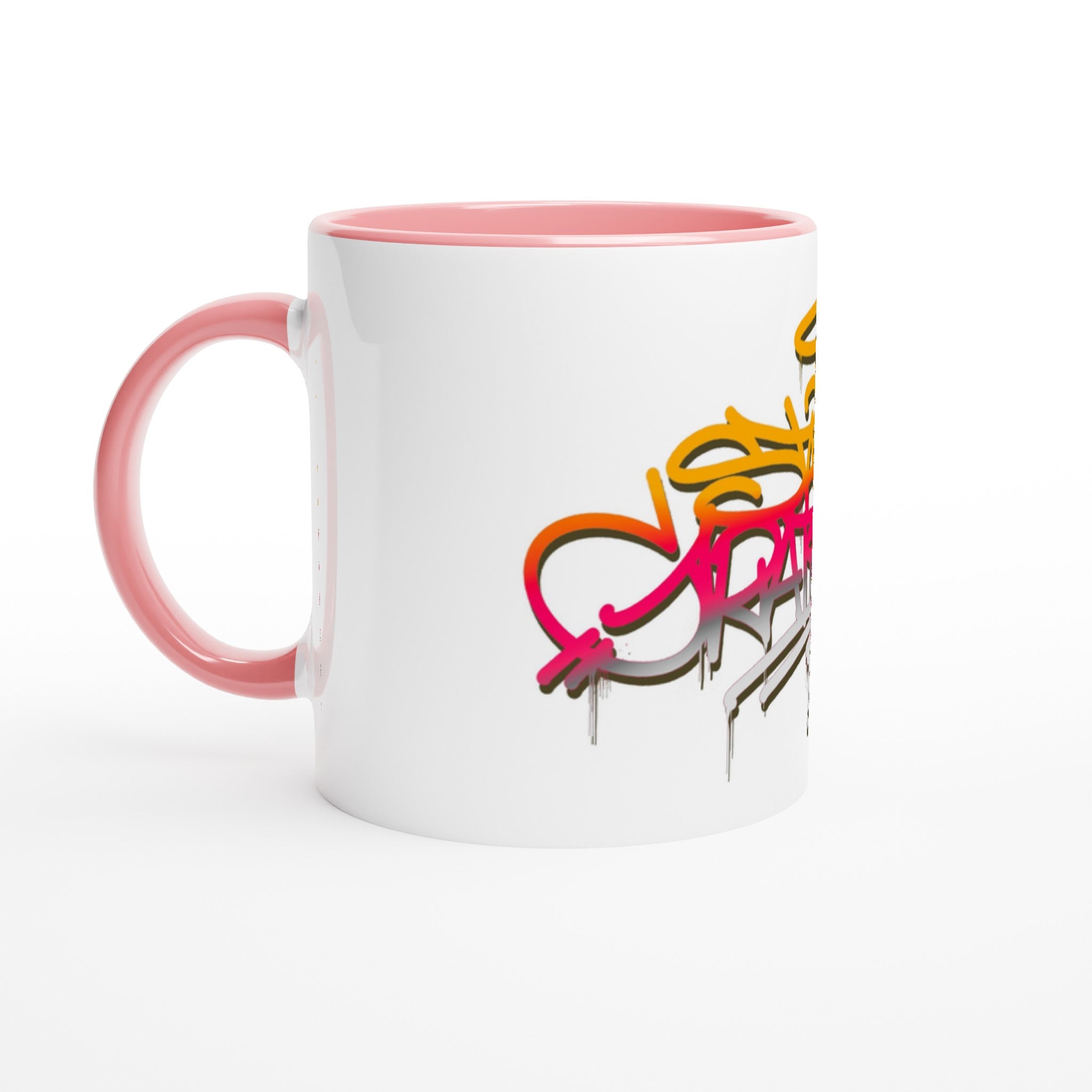 Stack Gratitudes (MTO) 
 11oz Ceramic Mug Ceramic Pink