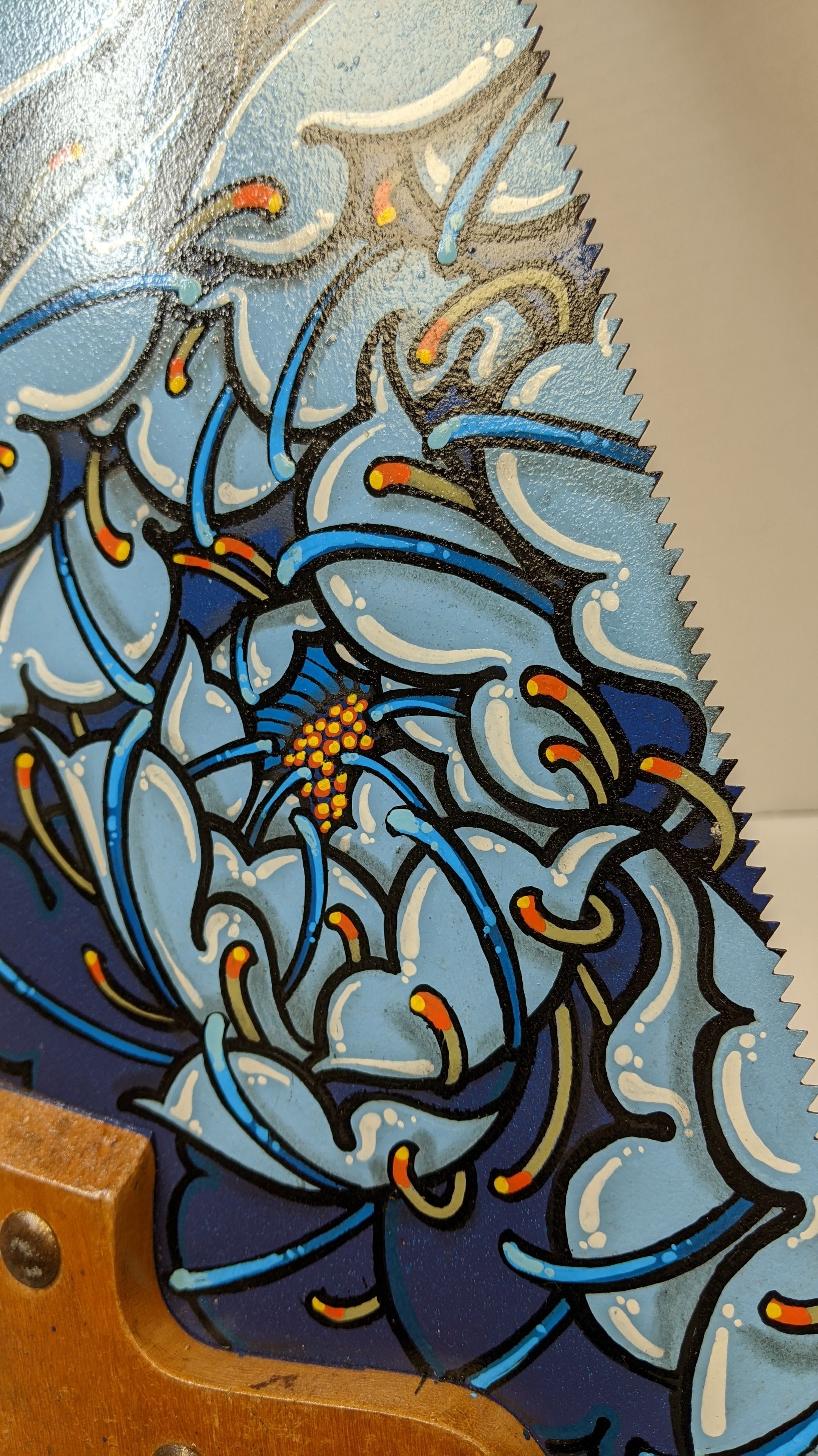 Peony Saw: blue peony Default Title