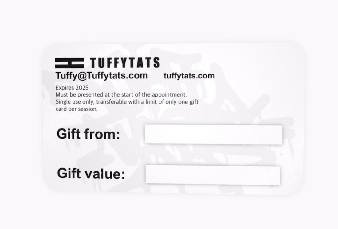 Tuffytats gift cards!