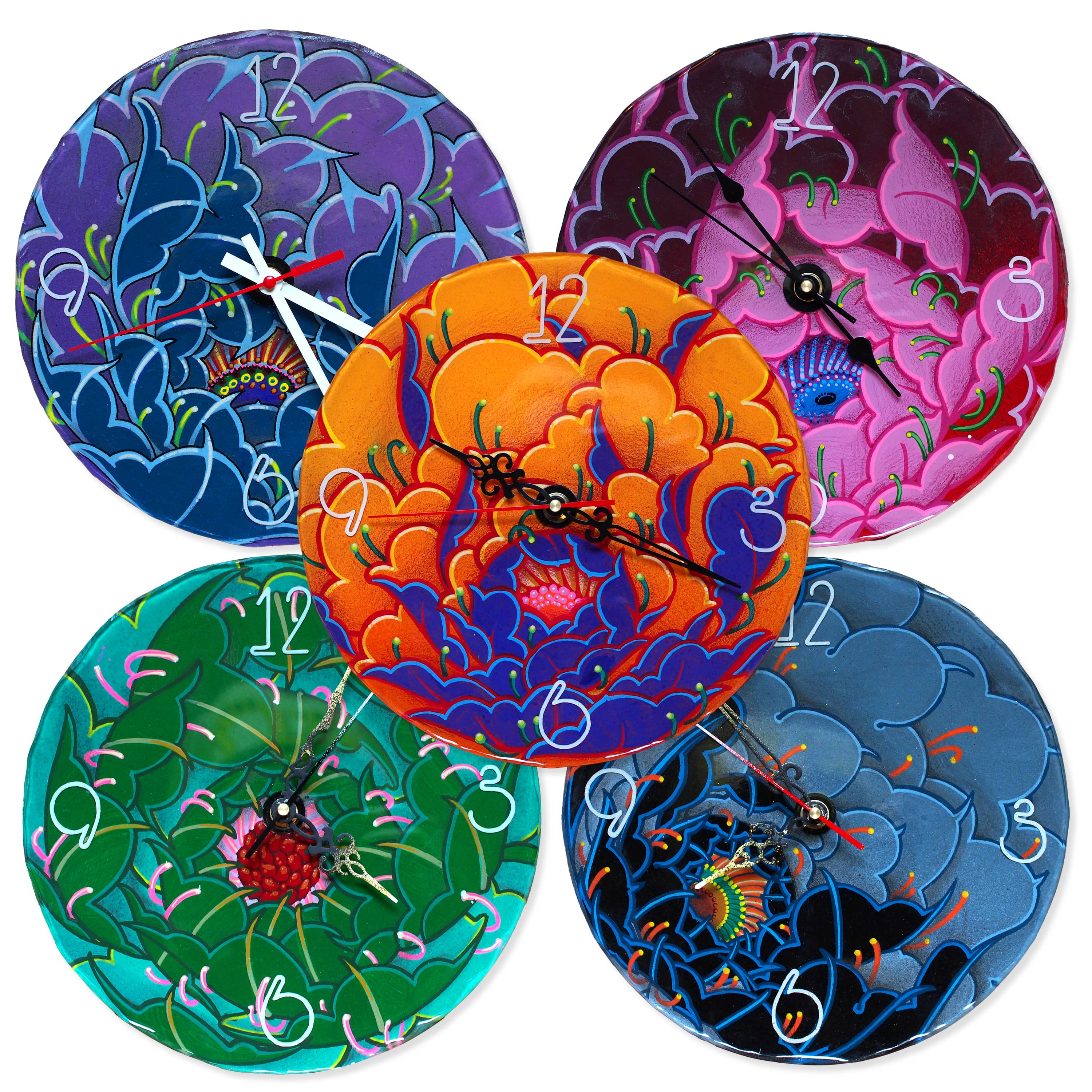 Peony clocks!