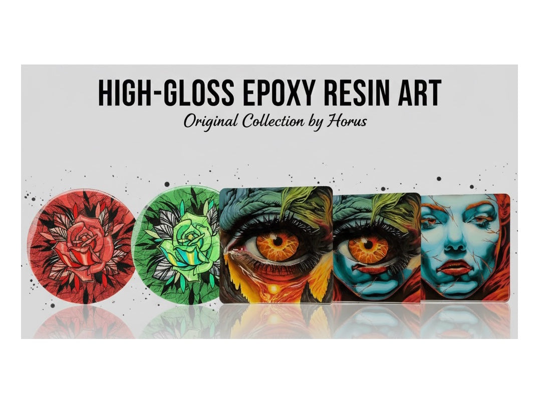 High-Gloss Epoxy Resin Art