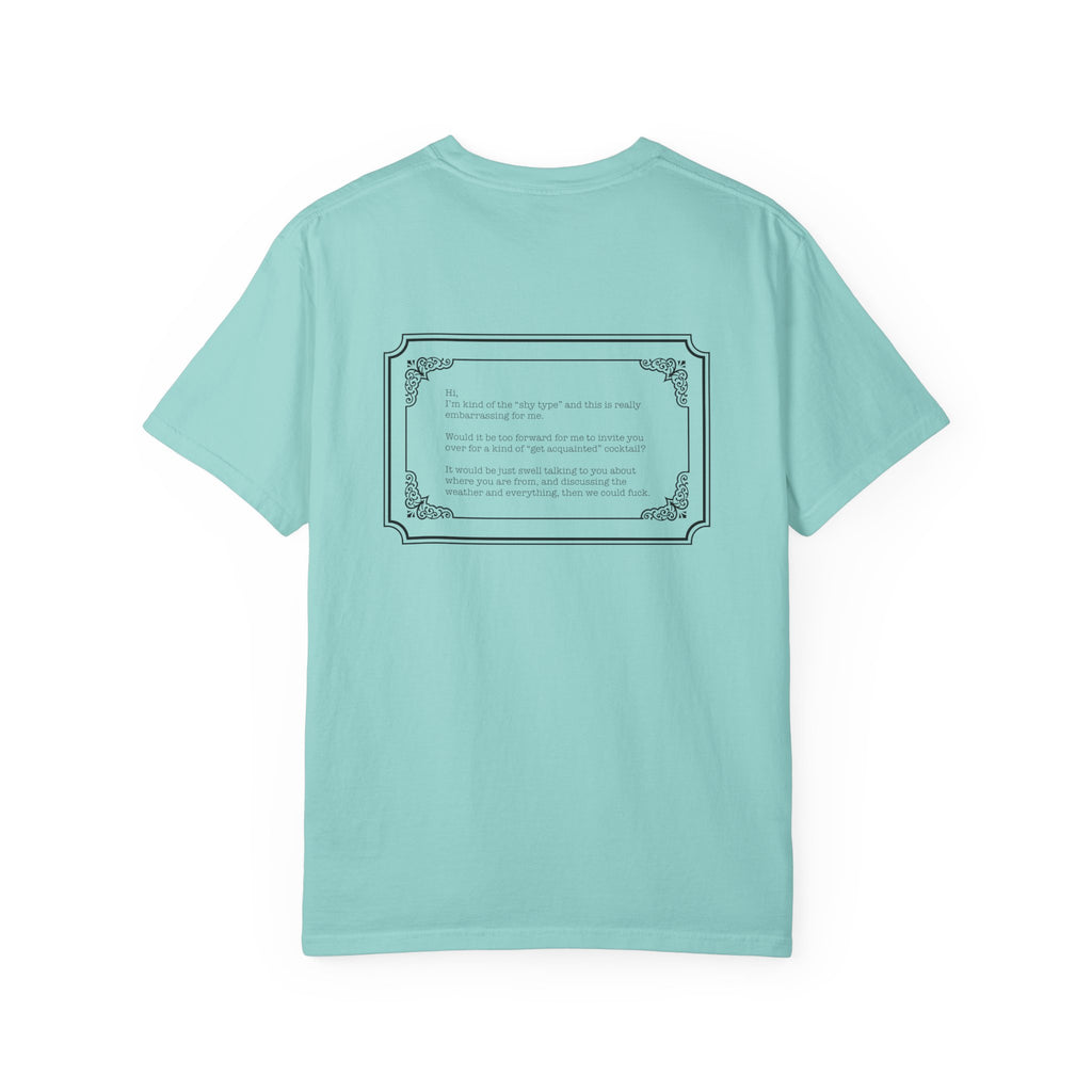 Adult humour- Hello T-Shirt for Everyday Style, Casual Wear, Gifts for Friends, Summer Outfits, Art-Inspired Fashion