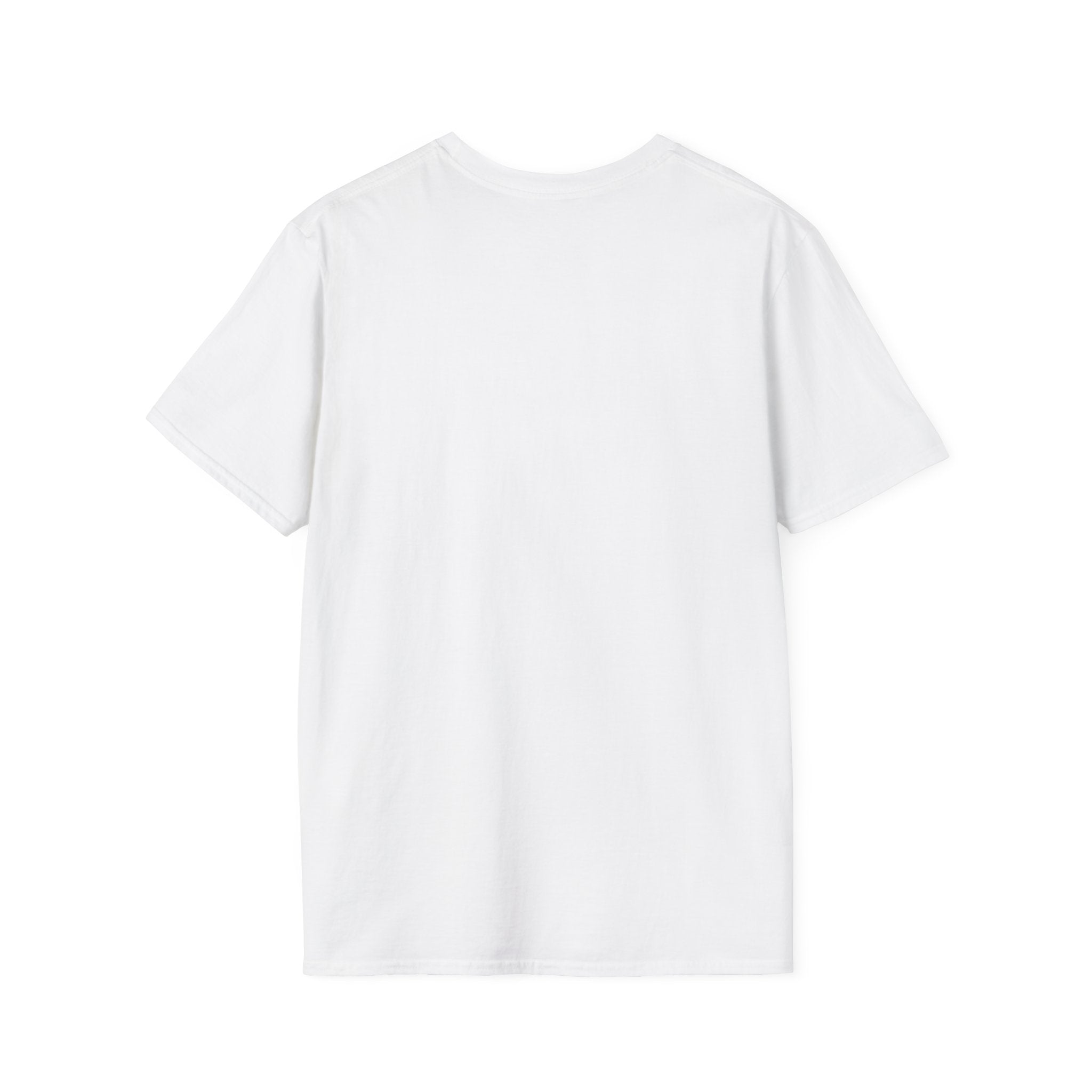 Caution Coyote Unisex Softstyle T-Shirt - Fun Graphic Tee for Animal Lovers