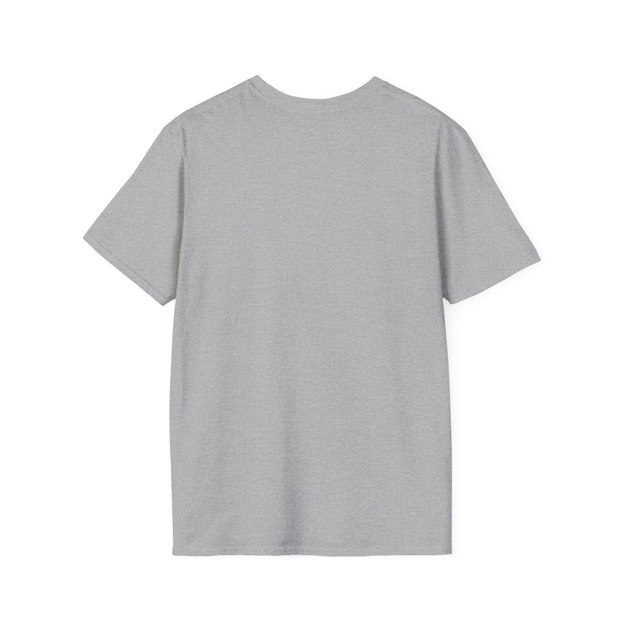Caution Coyote Unisex Softstyle T-Shirt - Fun Graphic Tee for Animal Lovers