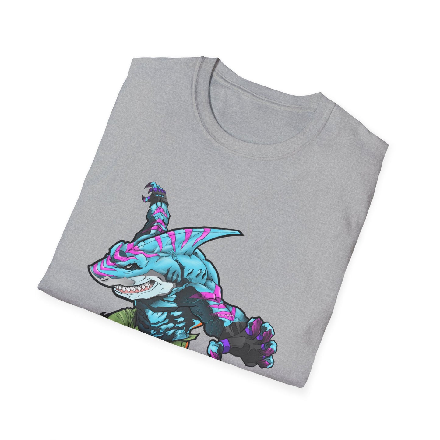 Street shark - retro Softstyle T-Shirt