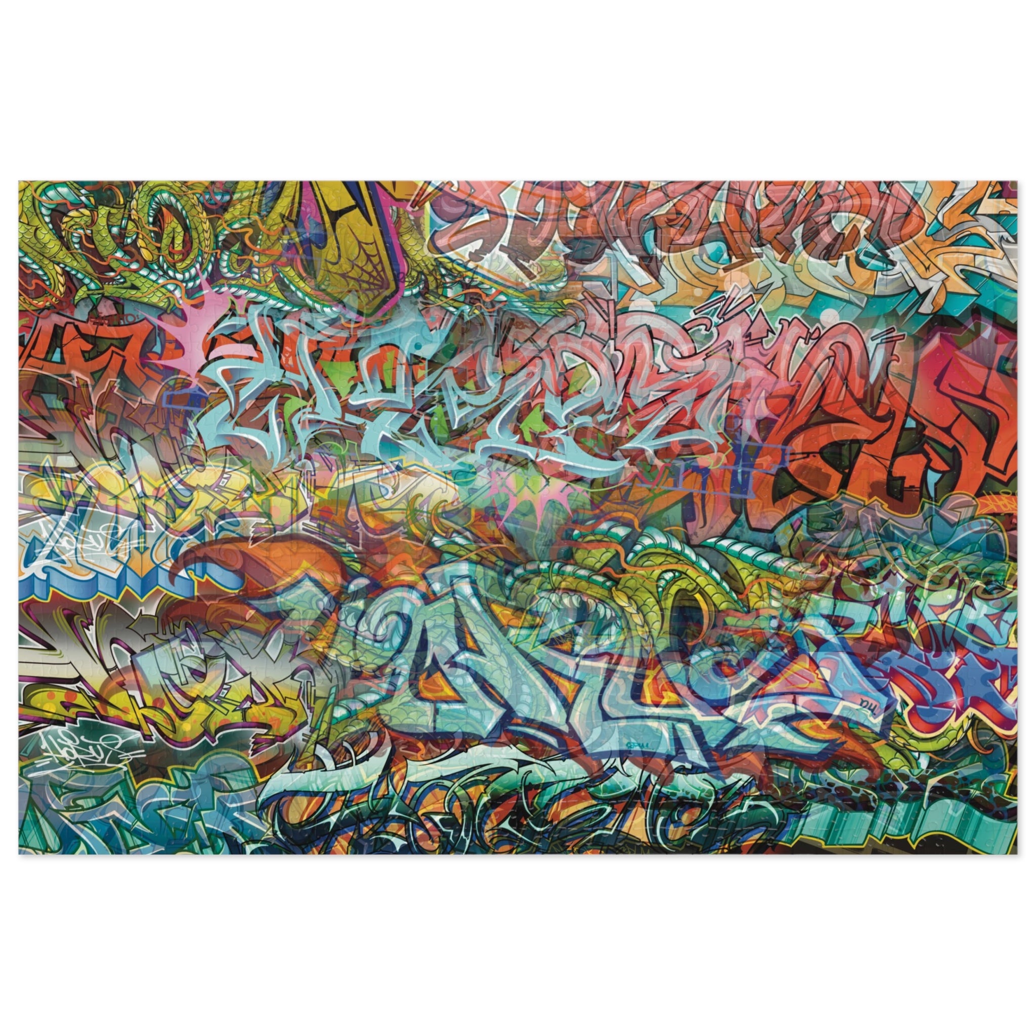 Graffiti Art Jigsaw Puzzle (1000-Piece)