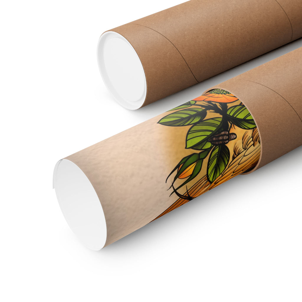 Neotraditional Tattoo Art Poster - "Aphrodite"