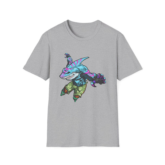 Street shark - retro Softstyle T-Shirt