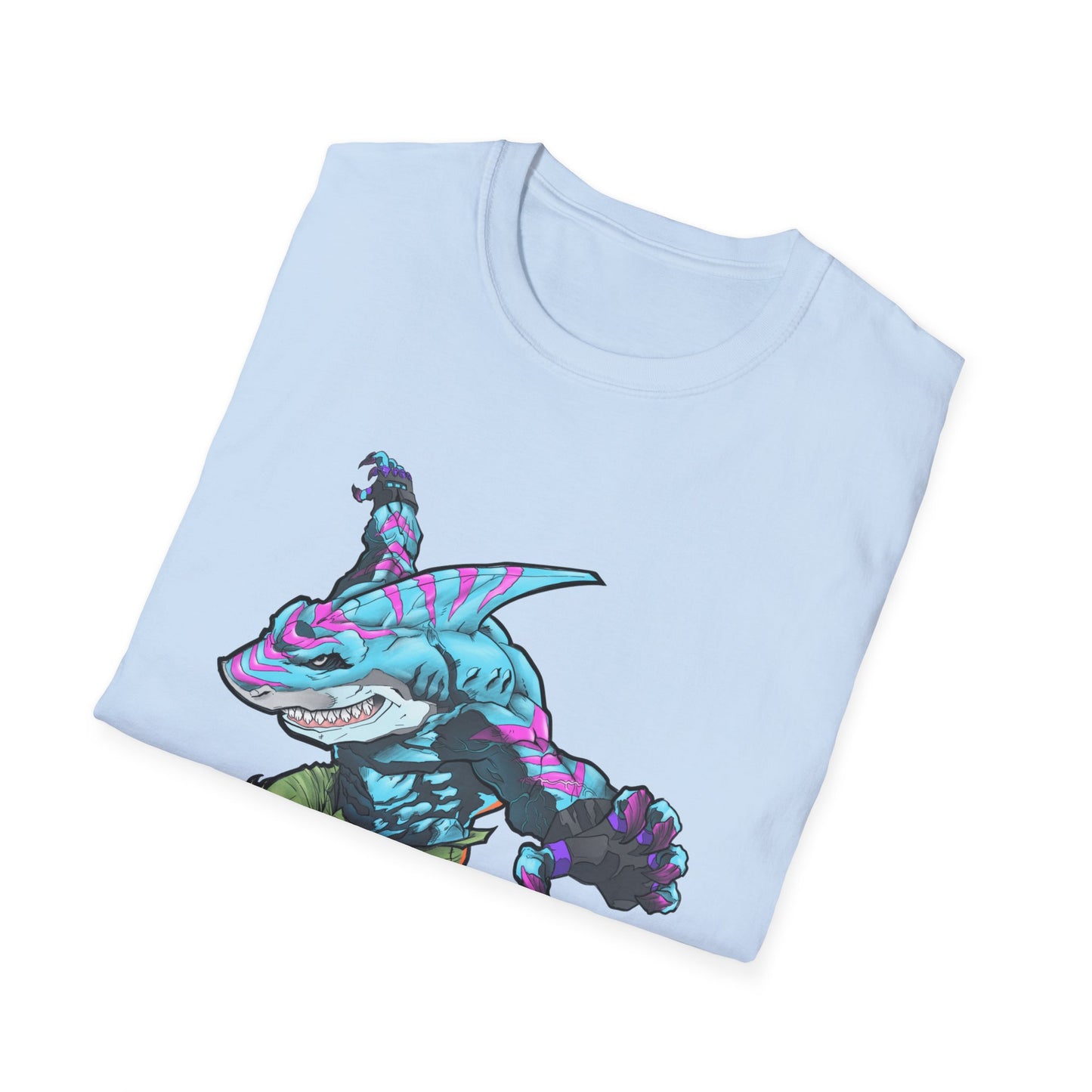 Street shark - retro Softstyle T-Shirt