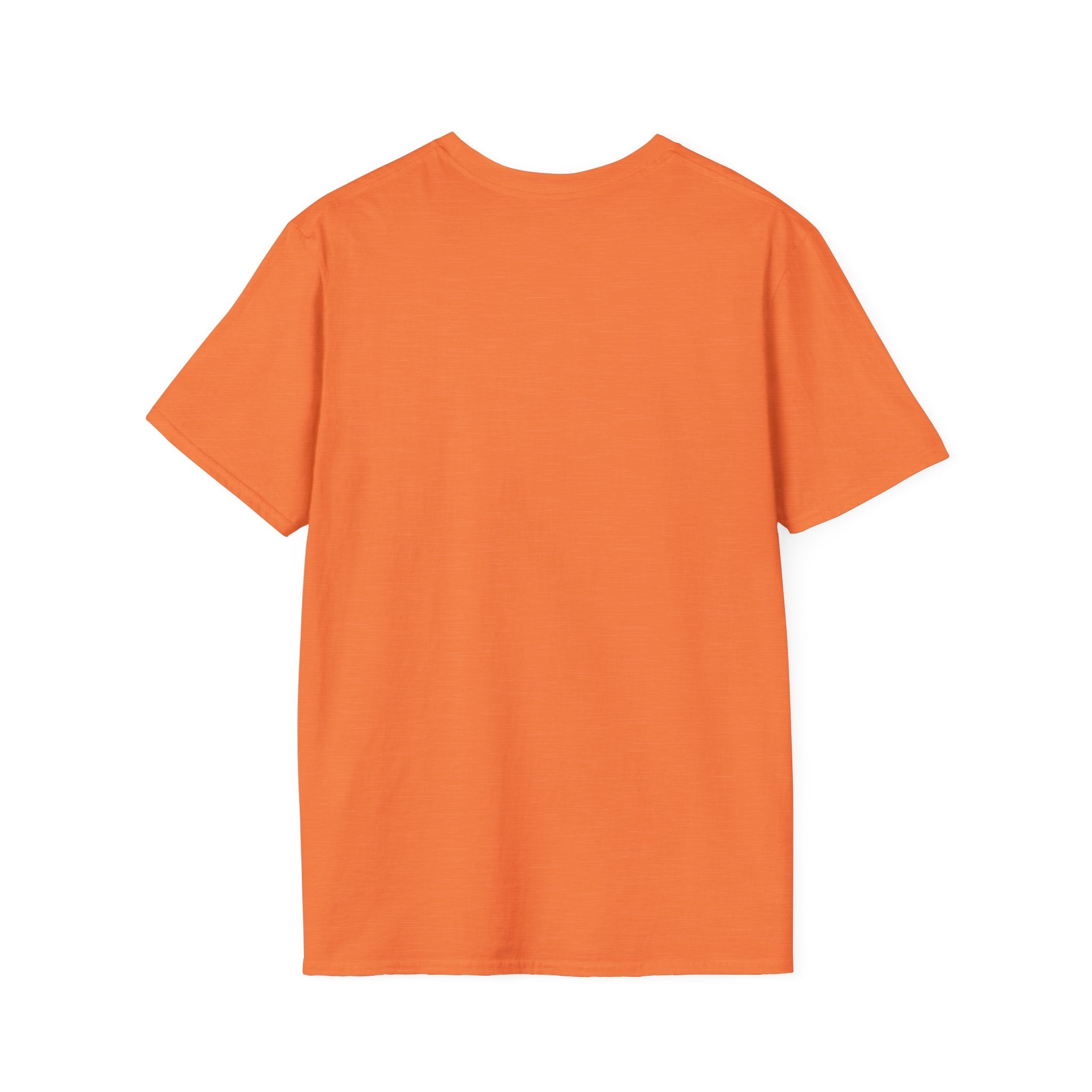 Caution Coyote Unisex Softstyle T-Shirt - Fun Graphic Tee for Animal Lovers