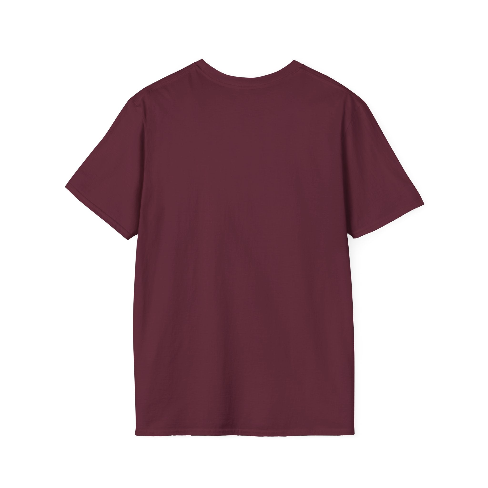 Caution Coyote Unisex Softstyle T-Shirt - Fun Graphic Tee for Animal Lovers