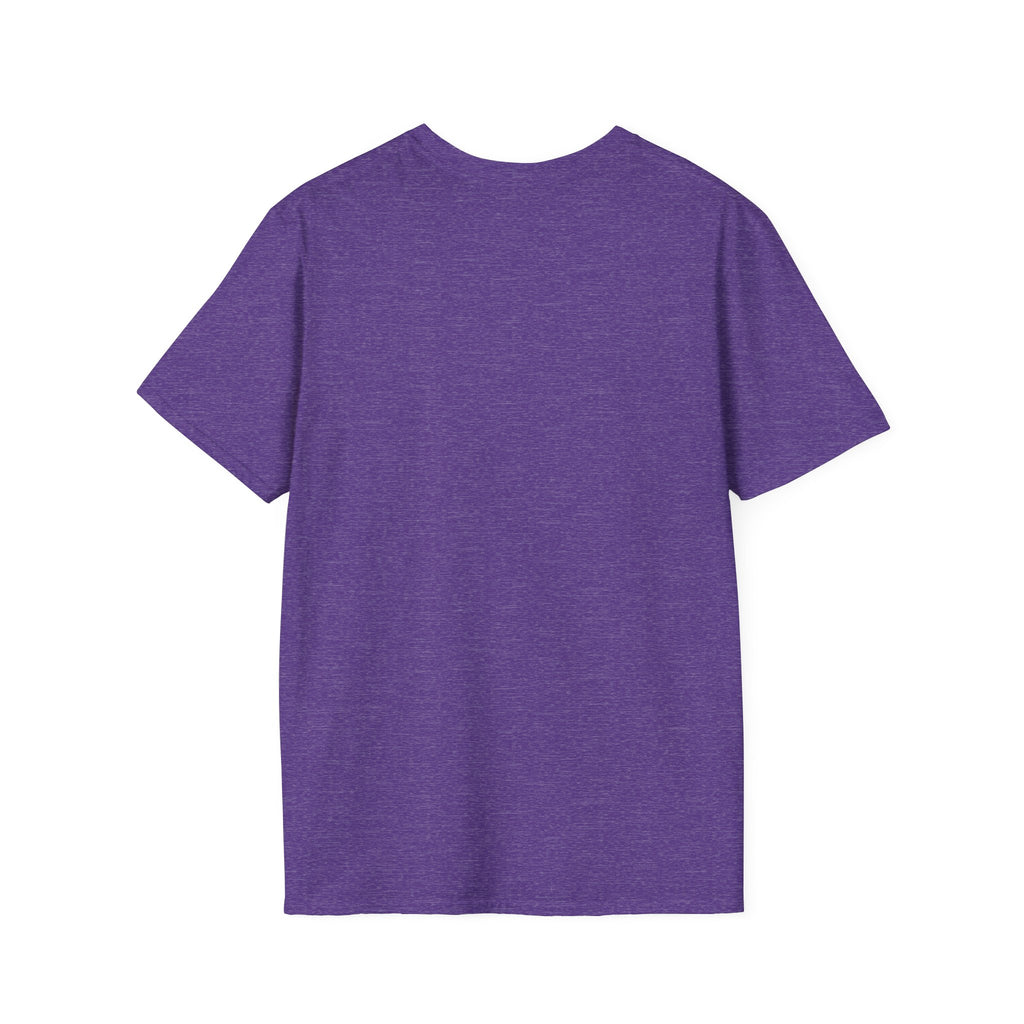 Caution Coyote Unisex Softstyle T-Shirt - Fun Graphic Tee for Animal Lovers
