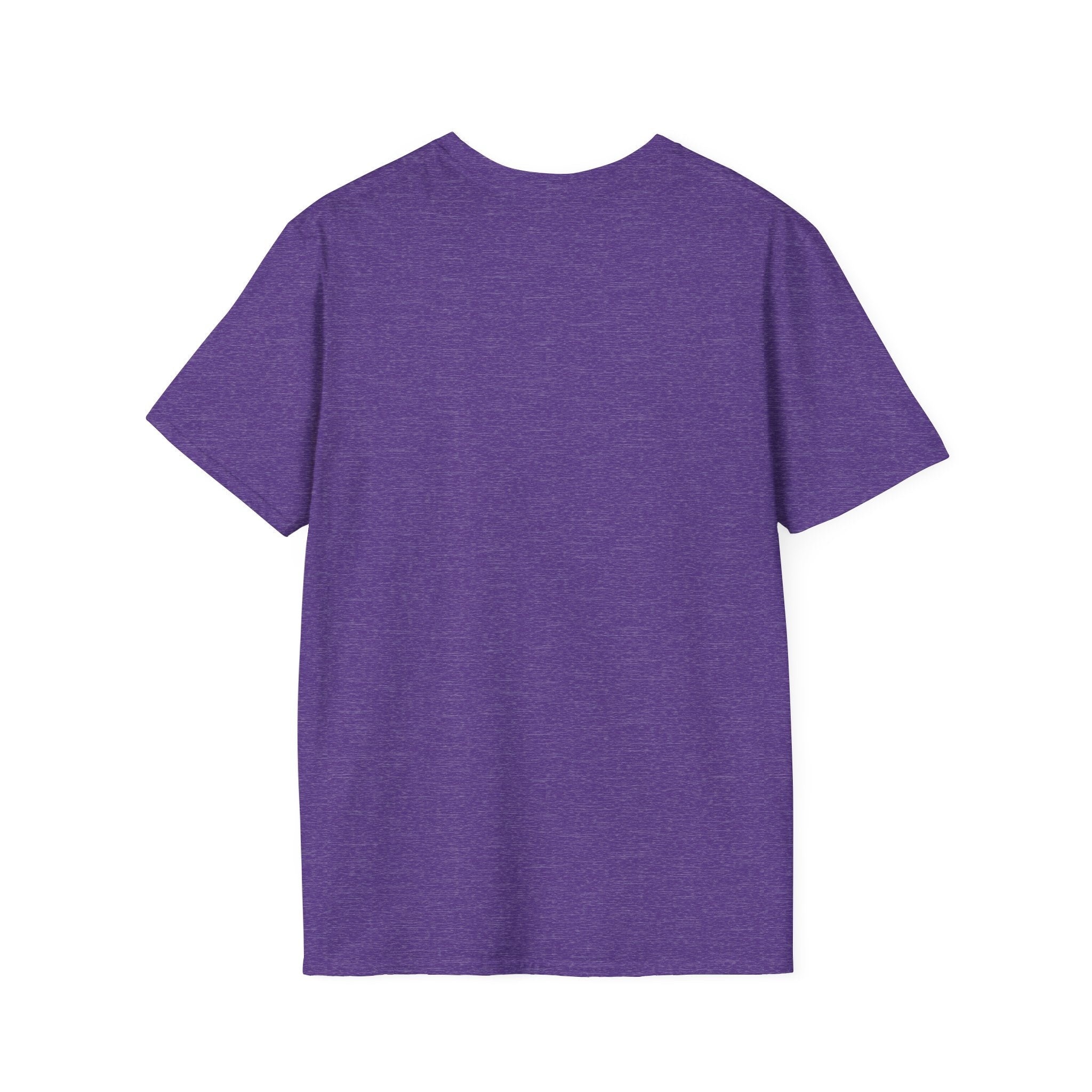 Caution Coyote Unisex Softstyle T-Shirt - Fun Graphic Tee for Animal Lovers