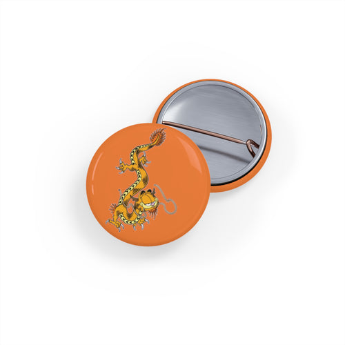 **Garfield Dragon Round Button**