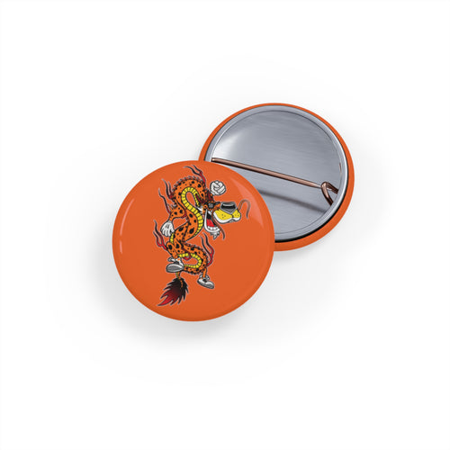 **Chester Cheetah Dragon Round Button**