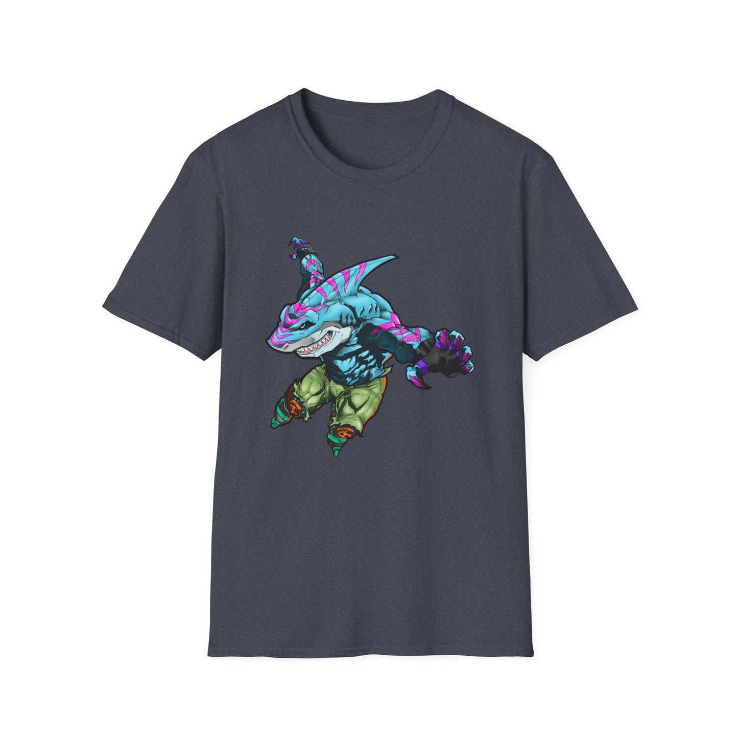 Street shark - retro Softstyle T-Shirt