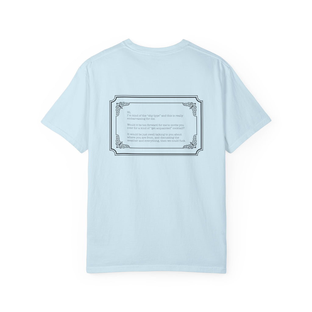 Adult humour- Hello T-Shirt for Everyday Style, Casual Wear, Gifts for Friends, Summer Outfits, Art-Inspired Fashion