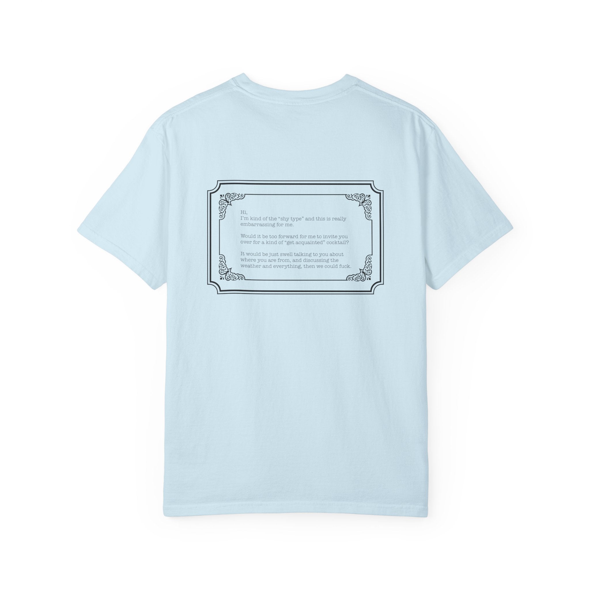 Adult humour- Hello T-Shirt for Everyday Style, Casual Wear, Gifts for Friends, Summer Outfits, Art-Inspired Fashion