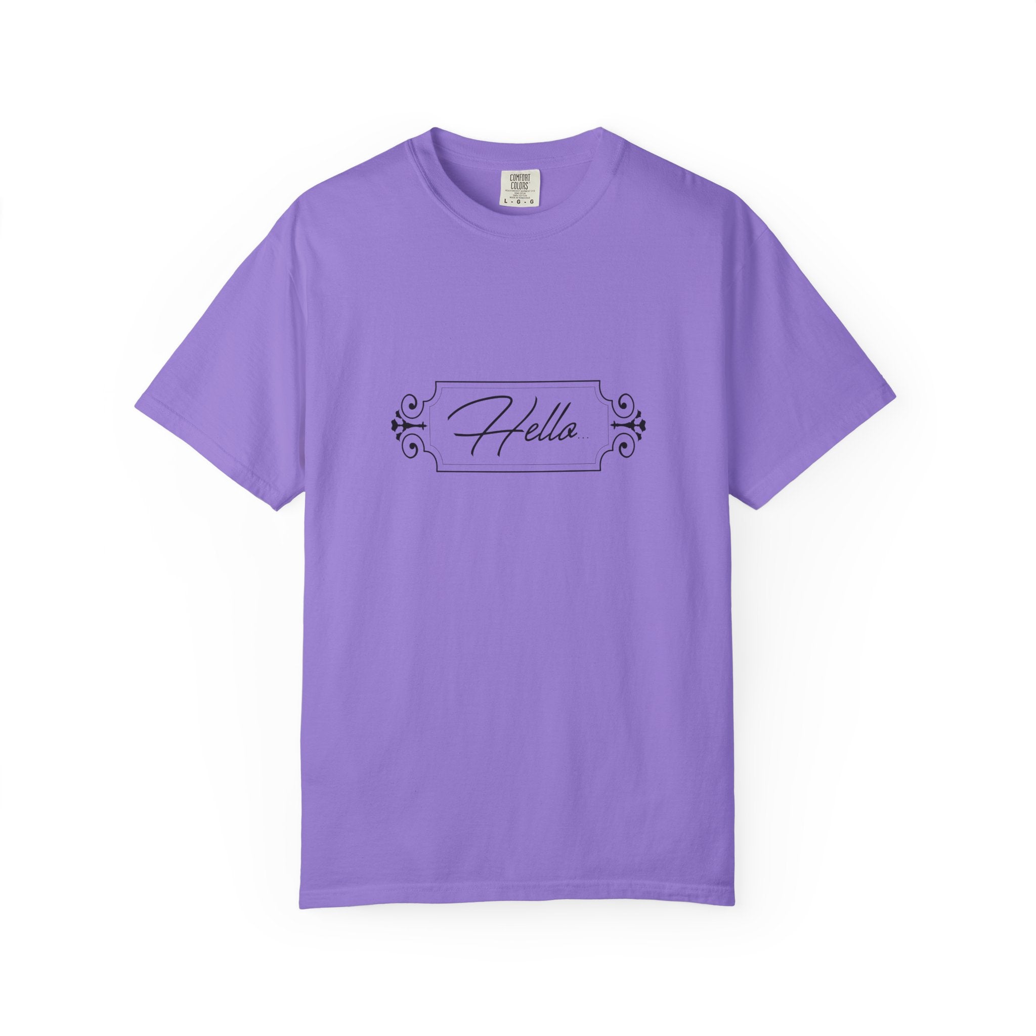 Adult humour- Hello T-Shirt for Everyday Style, Casual Wear, Gifts for Friends, Summer Outfits, Art-Inspired Fashion