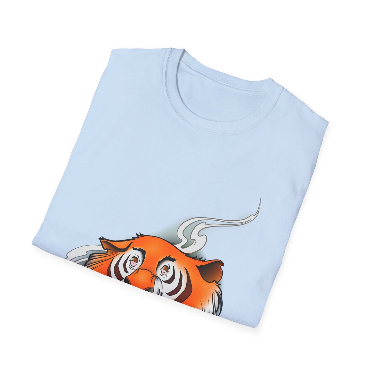 Stoney the Tiger - retro Softstyle T-Shirt