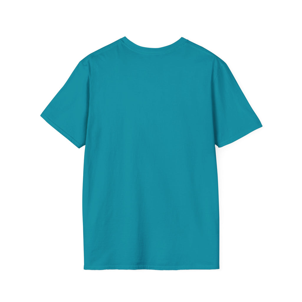 Caution Coyote Unisex Softstyle T-Shirt - Fun Graphic Tee for Animal Lovers