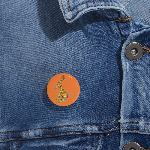 **Garfield Dragon Round Button**