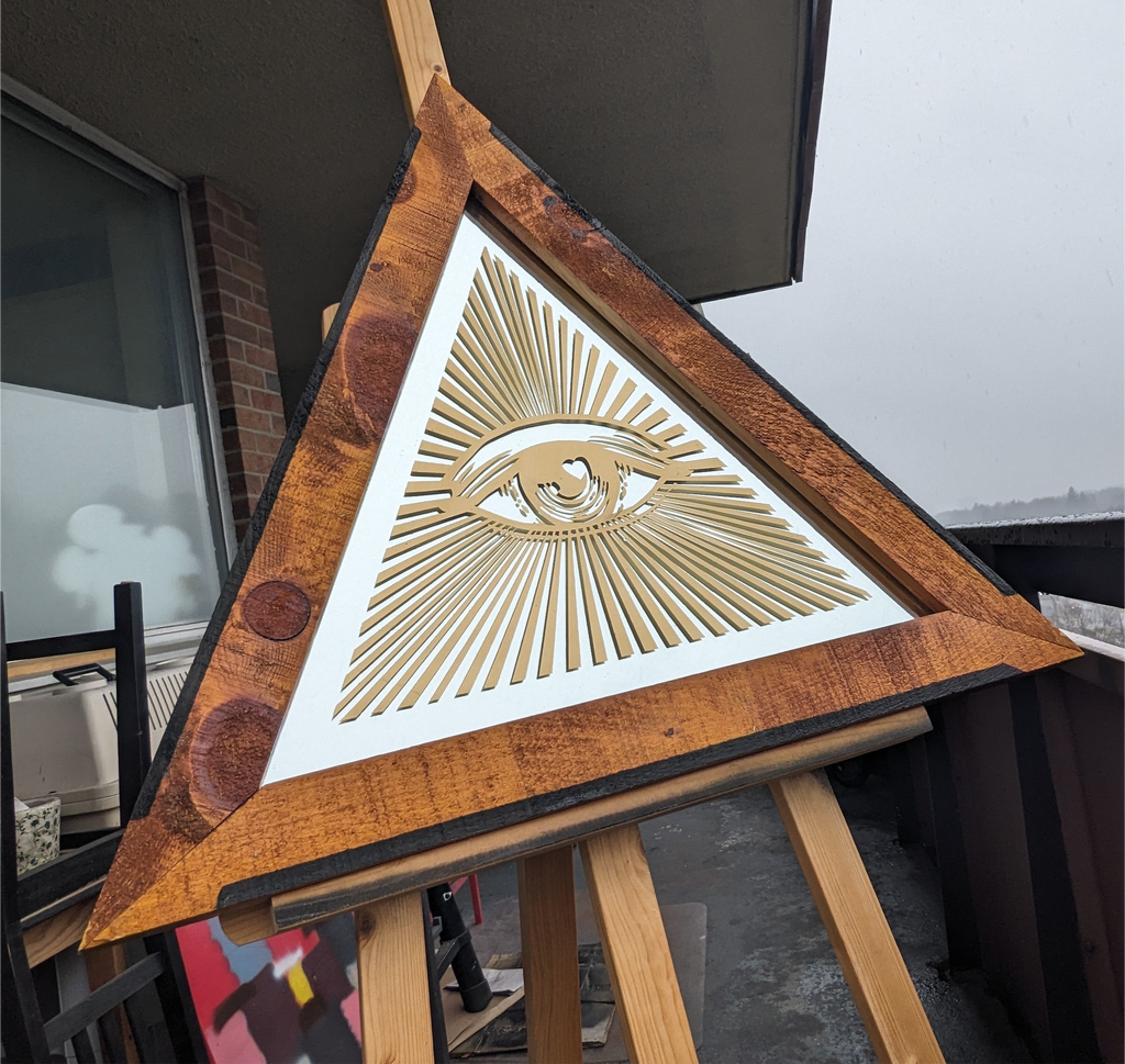 All seeing eye- mirror