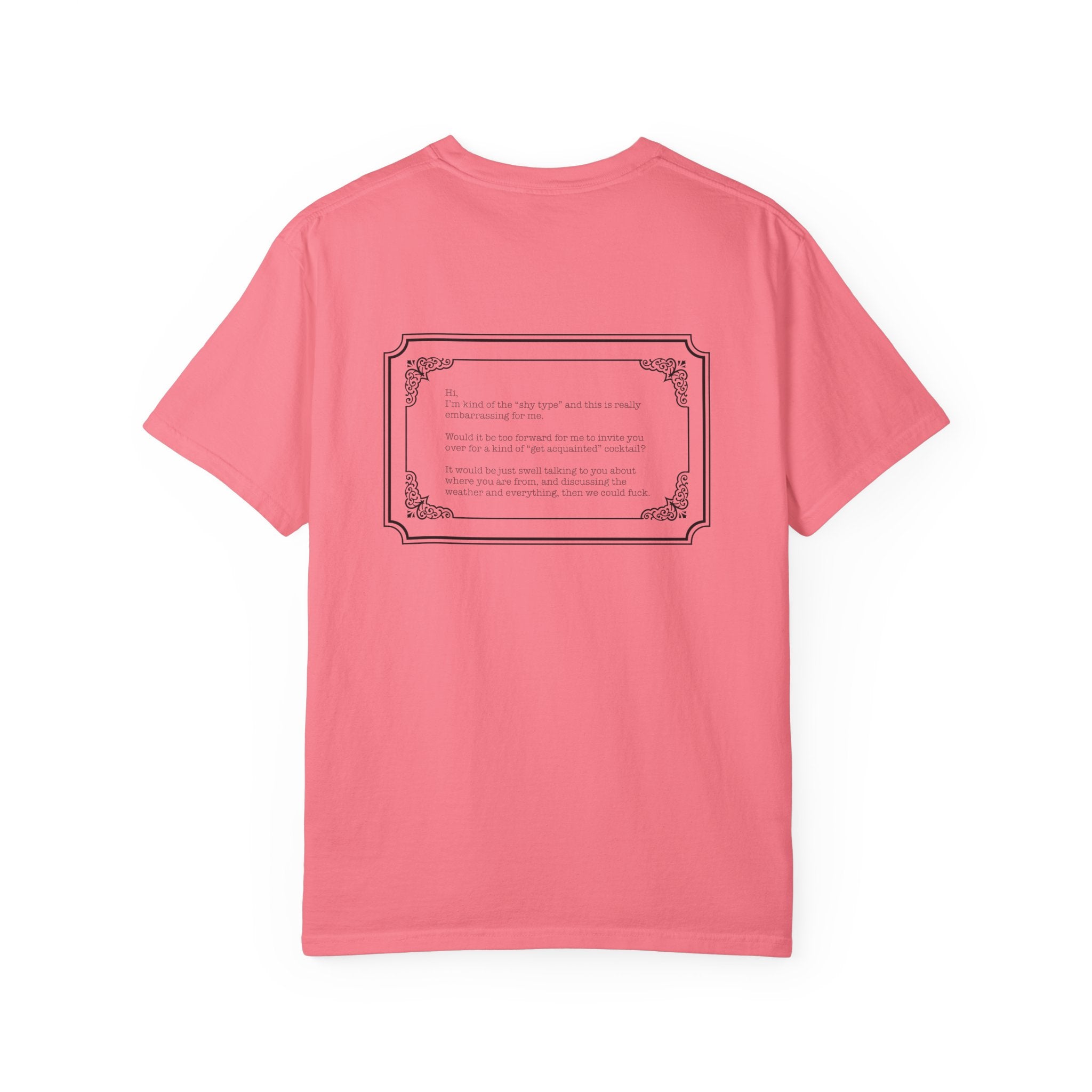Adult humour- Hello T-Shirt for Everyday Style, Casual Wear, Gifts for Friends, Summer Outfits, Art-Inspired Fashion