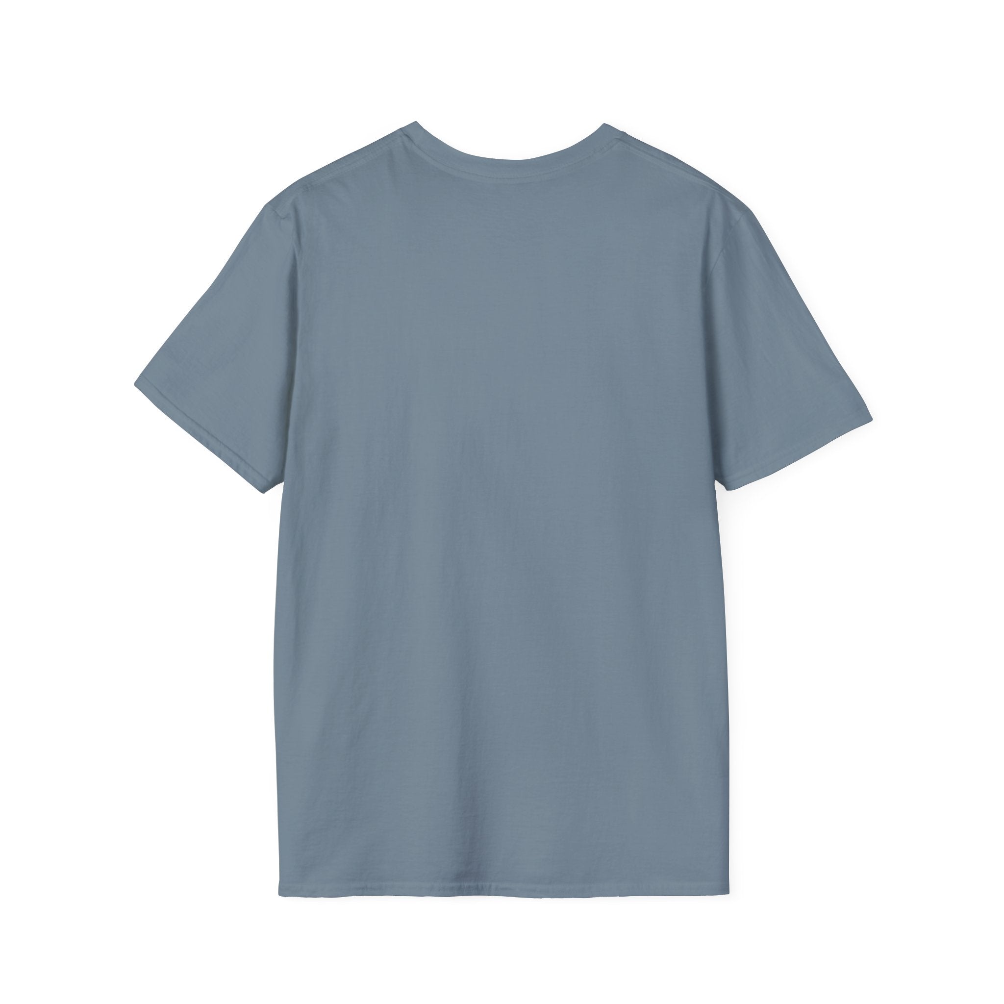 Caution Coyote Unisex Softstyle T-Shirt - Fun Graphic Tee for Animal Lovers